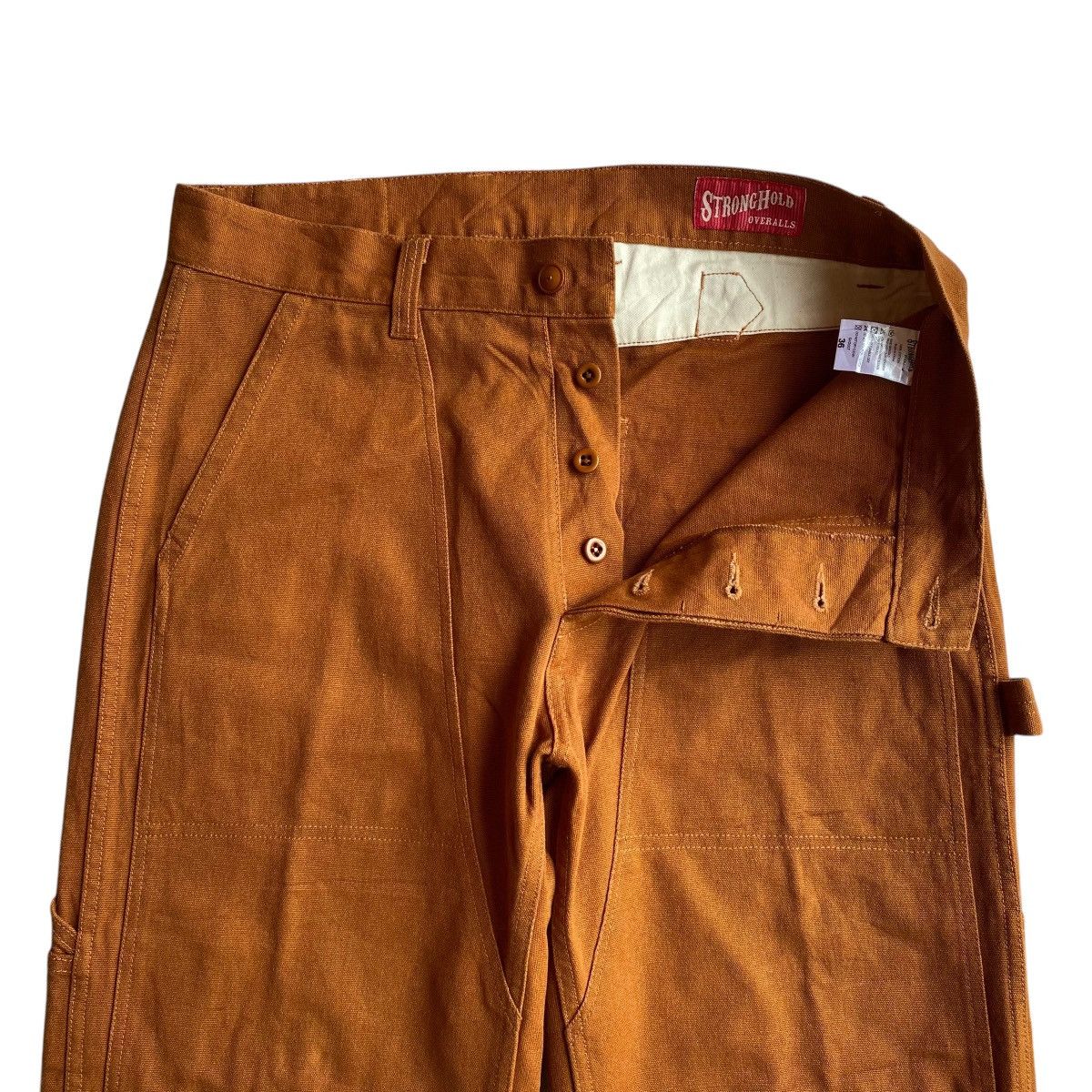 Japanese Brand × Mister Freedom × Stronghold Stronghold Overalls Double Knee Work Pants Size US 36 / EU 52 - 6 Thumbnail
