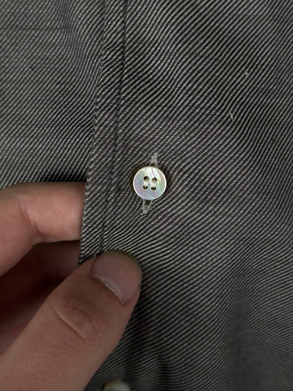 Loro Piana Vintage Loro Piana Cashmere Cotton Shirt Long Sleeve Size XL Size US XL / EU 56 / 4 - 8 Thumbnail