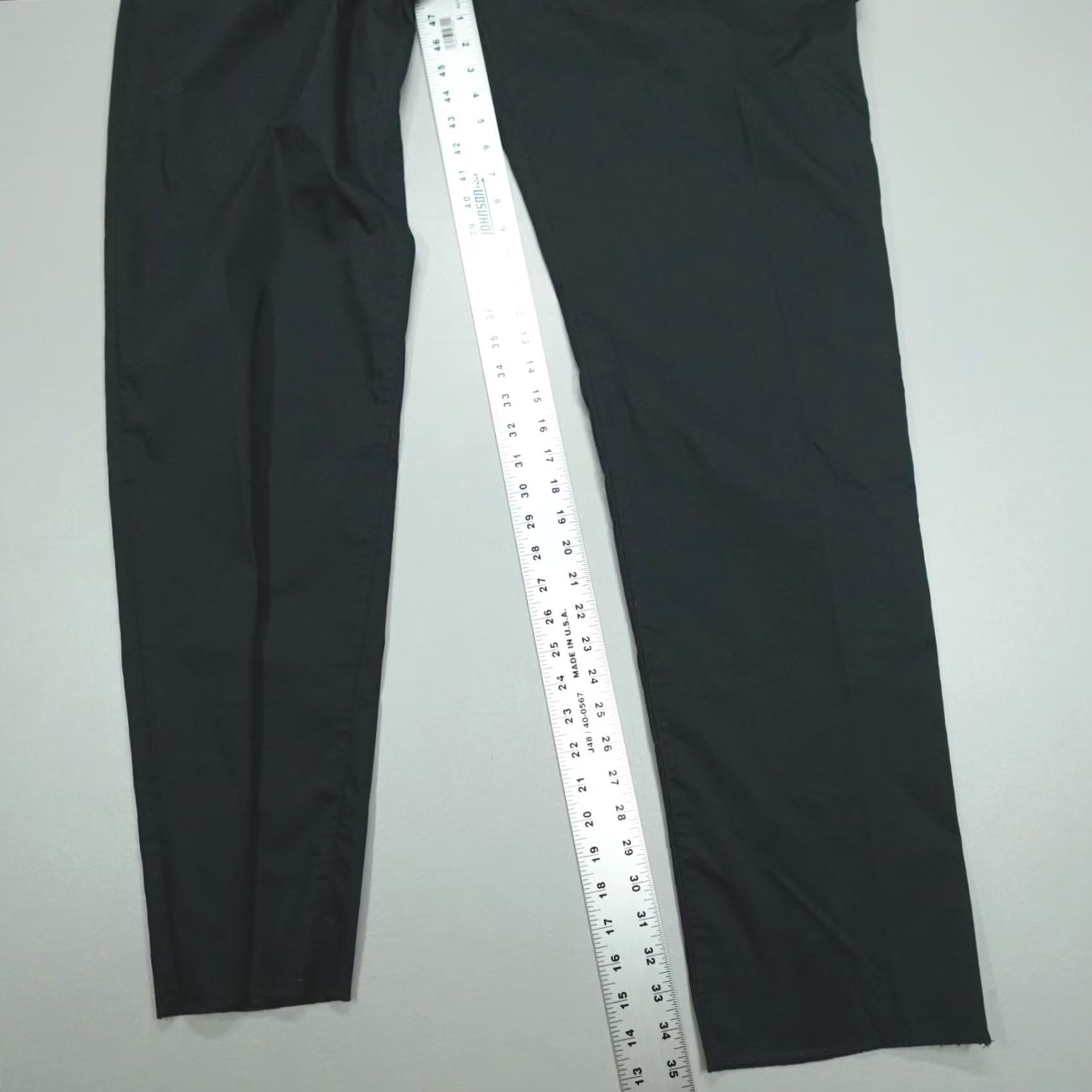 Nike Nike Dri Fit Standard Straight Golf Chino Pants Men Black 42 Unhemmed Western USA Logo City College Preppy Sports Wedding Shirt? Size US 42 / EU 58 - 6 Thumbnail