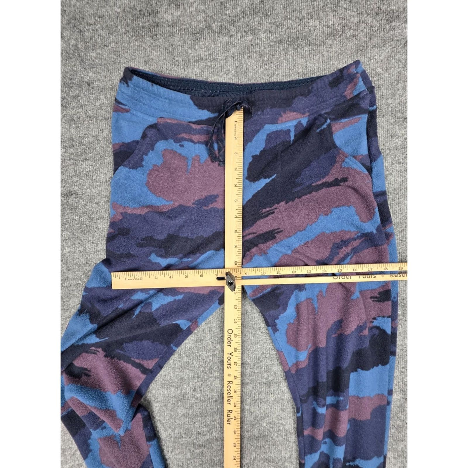 Patagonia Patagonia Snap-T Camo Fleece Joggers Pants Women's Medium Blue Jeans? Size 32" / US 10 / IT 46 - 6 Thumbnail