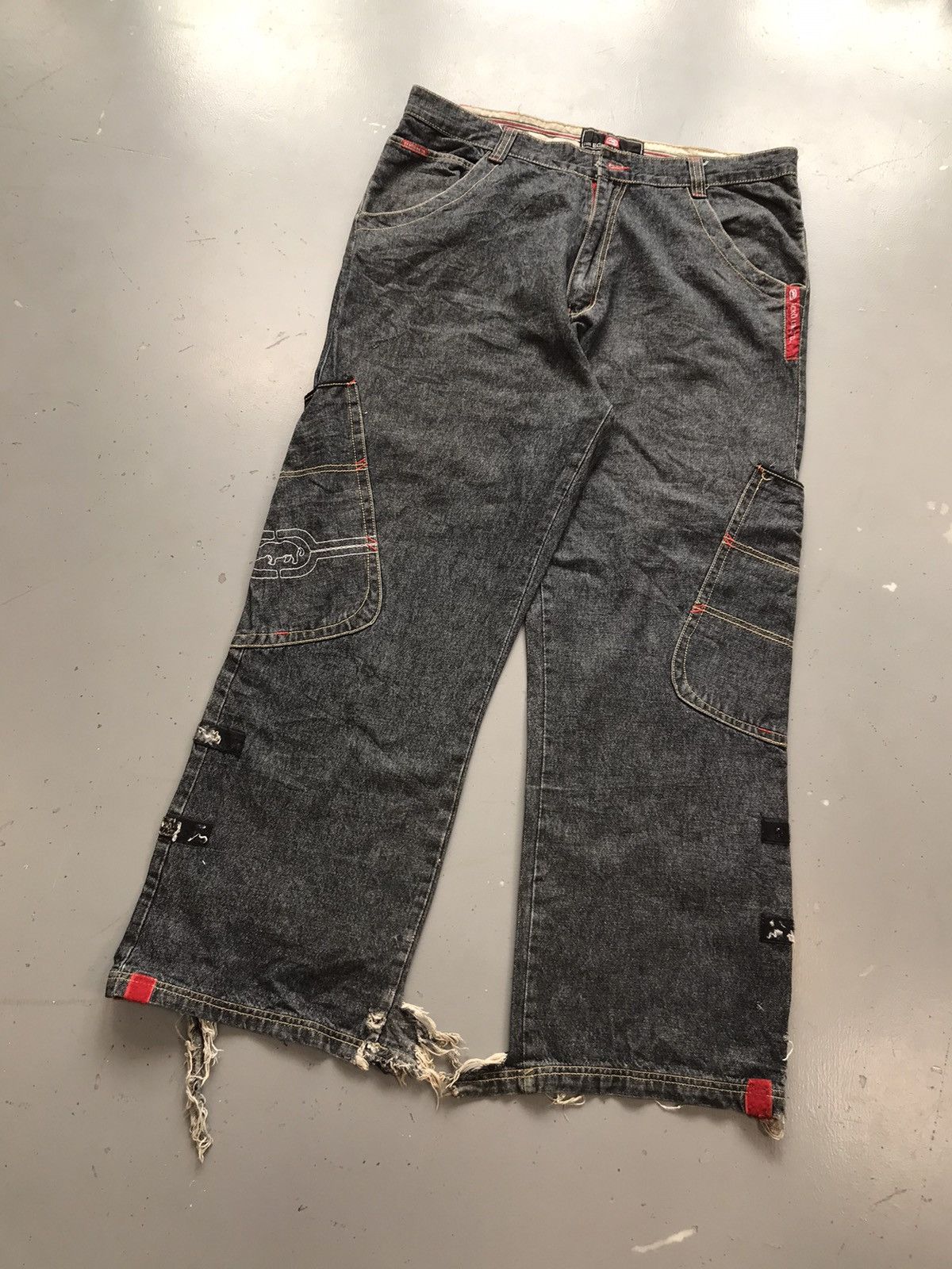 Ecko Unltd. × Vintage Vintage Ecko UNLTD multiple big pockets baggyfit cargo Size US 38 / EU 54 - 3 Thumbnail