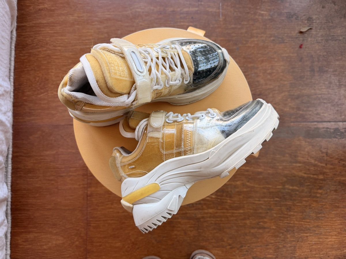 Maison Margiela Margiela Sneakers Retro Fit Sponge White Yellow Size US 7 / IT 37 - 4 Thumbnail