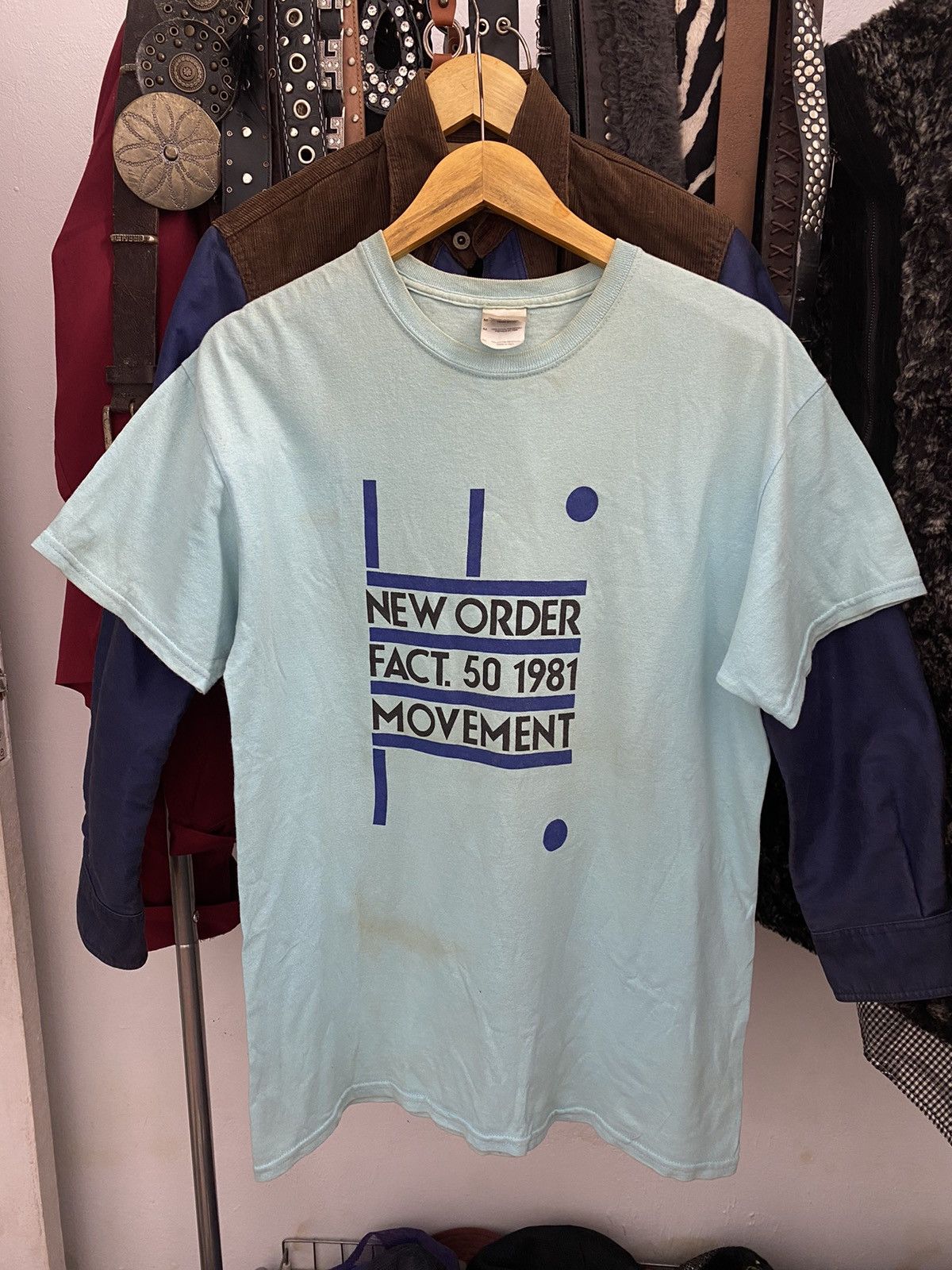 Band Tees × Vintage New order band t-shirt Size US M / EU 48-50 / 2 - 3 Thumbnail