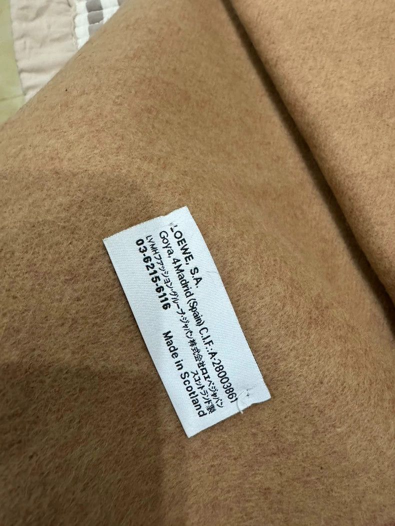 Loewe LOEWE Double sided cashmere scarf Size ONE SIZE - 3 Thumbnail