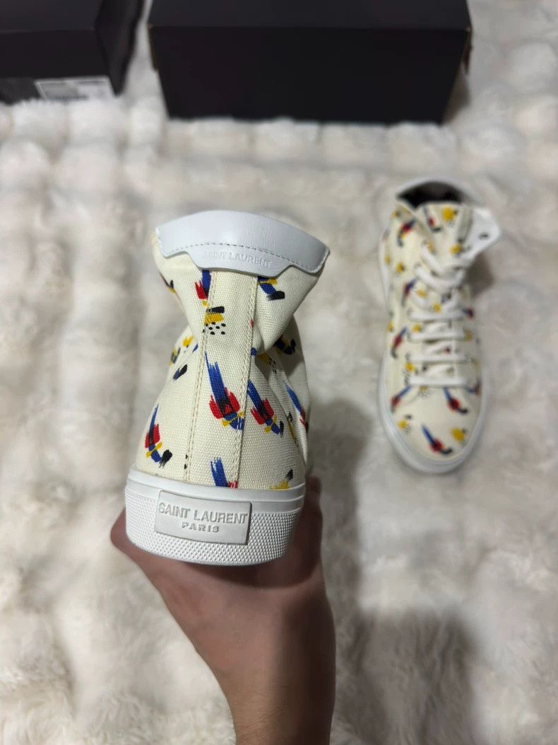 Saint Laurent Paris Saint Laurent Paris Oil painting leisure shoes Size US 10 / EU 43 - 6 Thumbnail
