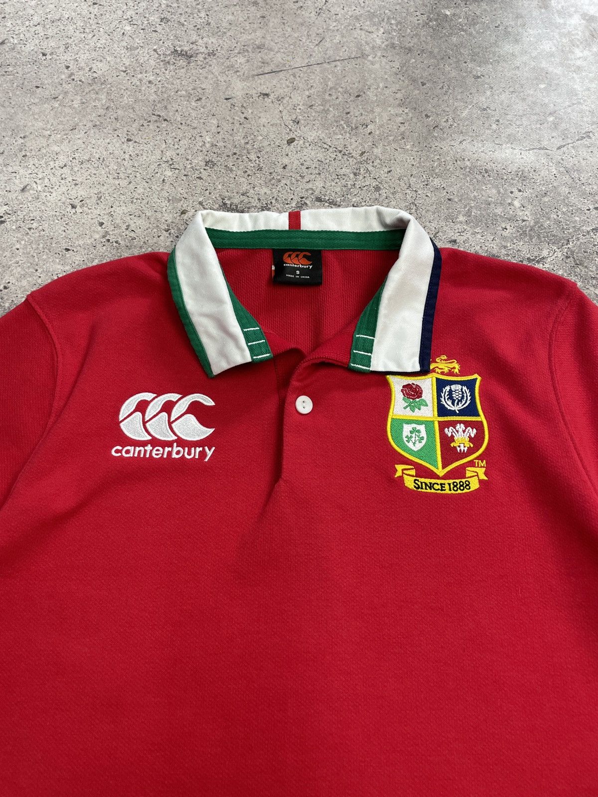 Vintage Vintage Nike Rugby South Africa 00s Striped Polo Size US S / EU 44-46 / 1 - 4 Thumbnail
