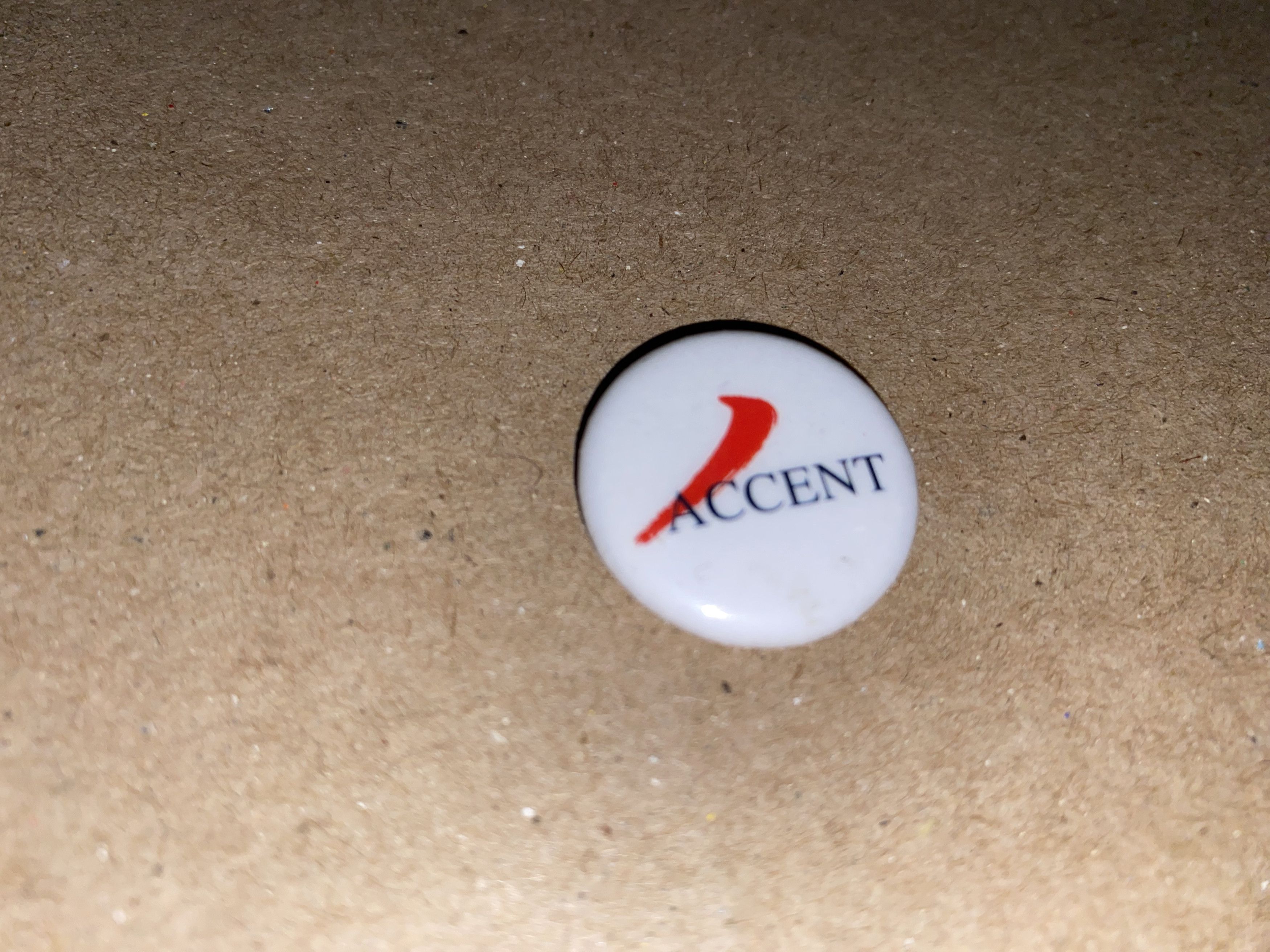 NCAA Accent brand company organization logo lapel pin safety org Size ONE SIZE - 2 Thumbnail