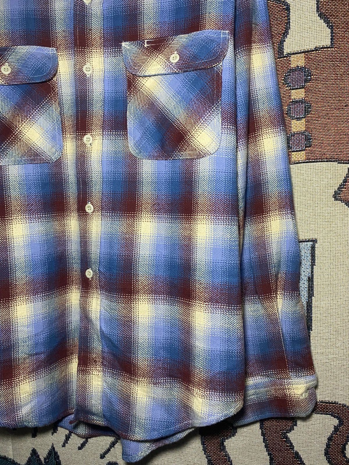 Sugar Cane Sugarcane Toyo Enterprise Flannel Veterano Vintage Kapital Size US L / EU 52-54 / 3 - 2 Thumbnail