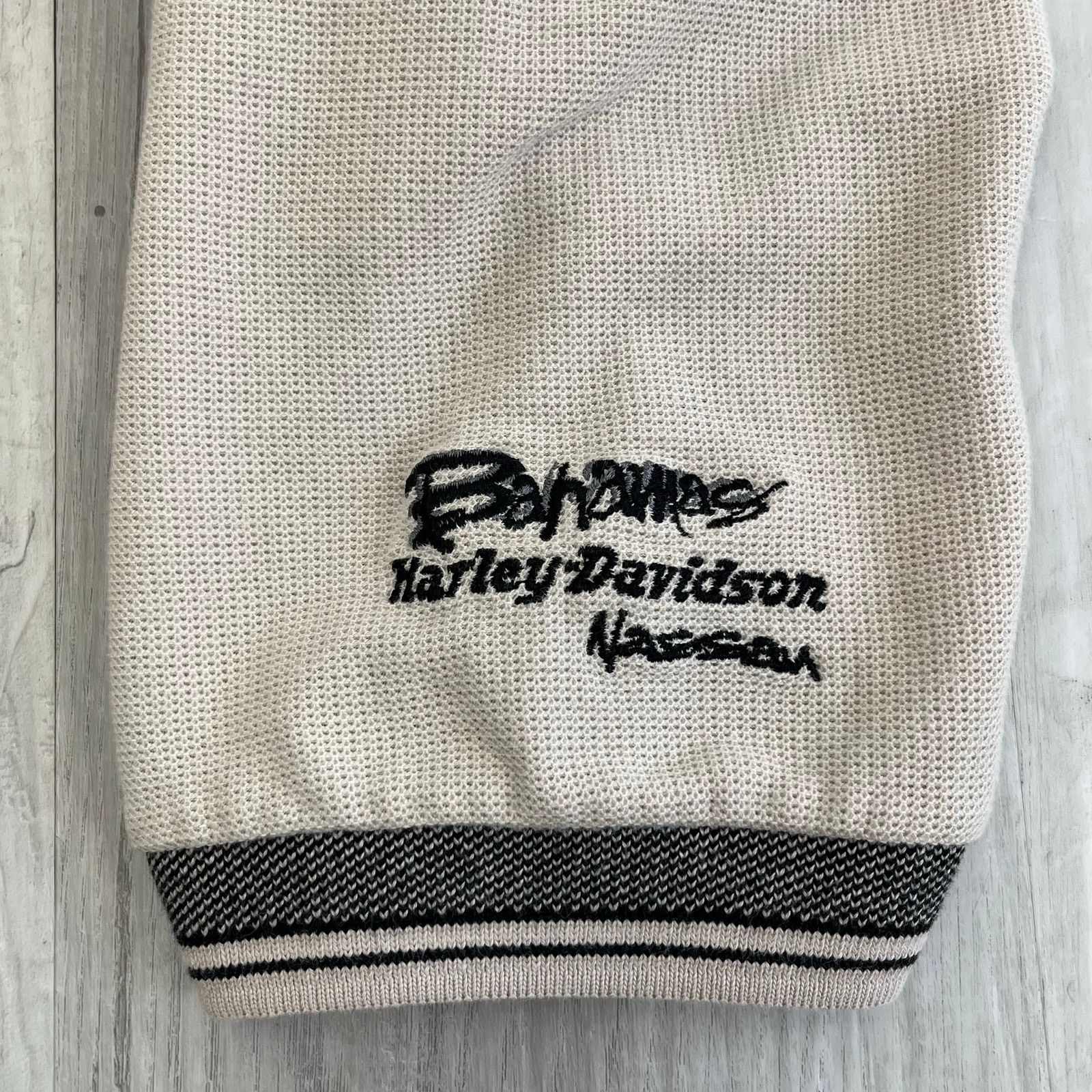 Harley Davidson Nassau Bahamas Harley Davidson Waffle Knit Polo Shirt Size XL / US 12-14 / IT 48-50 - 6 Thumbnail