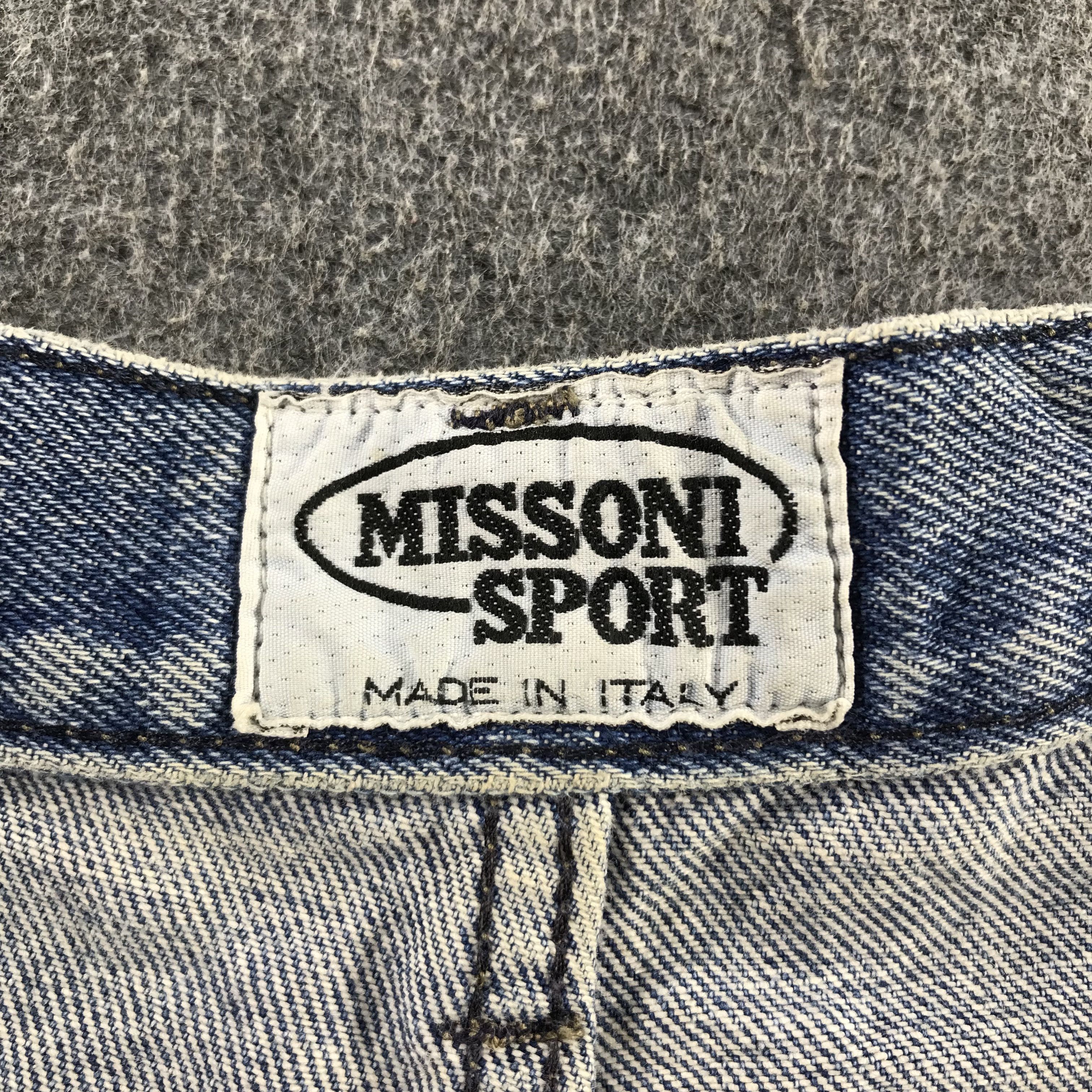 Missoni Vintage 90's Missoni Sport Jeans Light Wash Denim KJ3390 Size US 28 / EU 44 - 9 Thumbnail