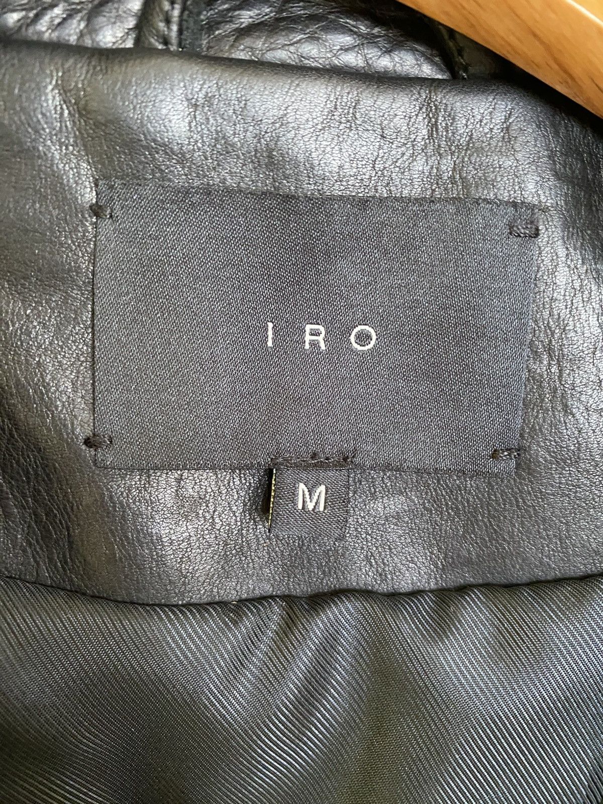 Iro IRO Paris FW15 Maizil Leather Biker Jacket Medium Black Size US M / EU 48-50 / 2 - 2 Thumbnail