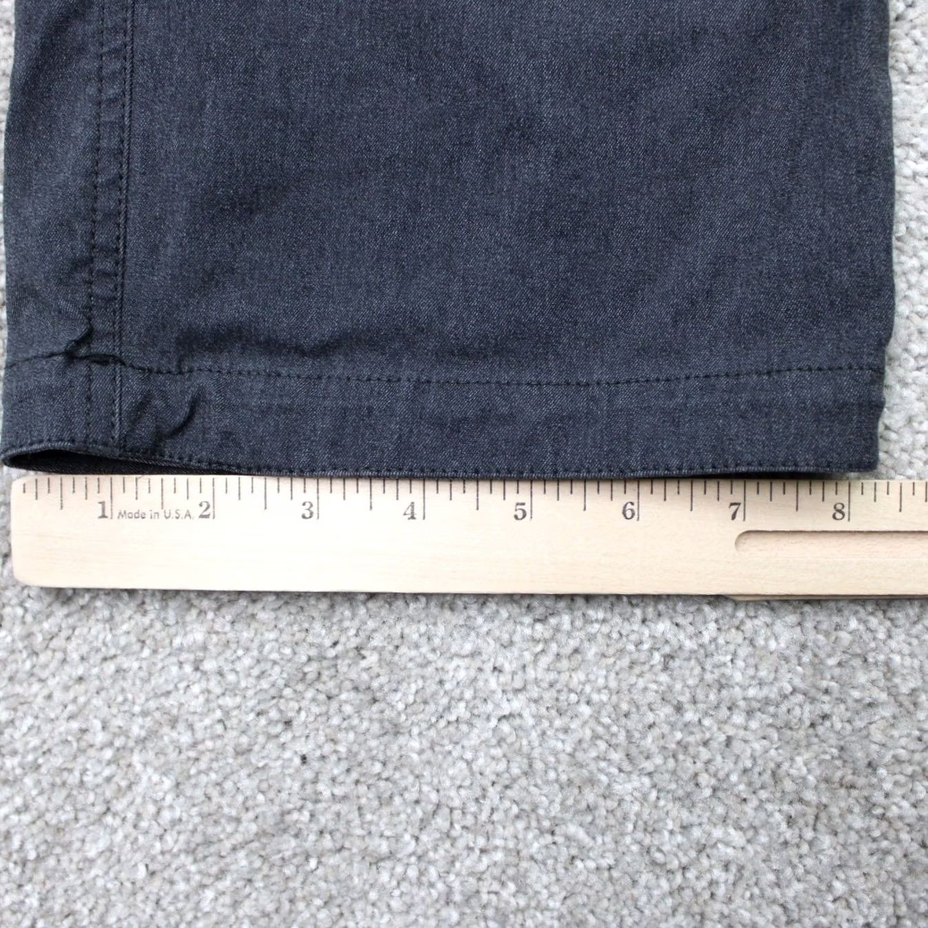 Royal Robbins Royal Robbins Pants Mens 40x32 Gray Canvas Cargo Nylon Straight Leg Hiking Size US 40 / EU 56 - 4 Thumbnail