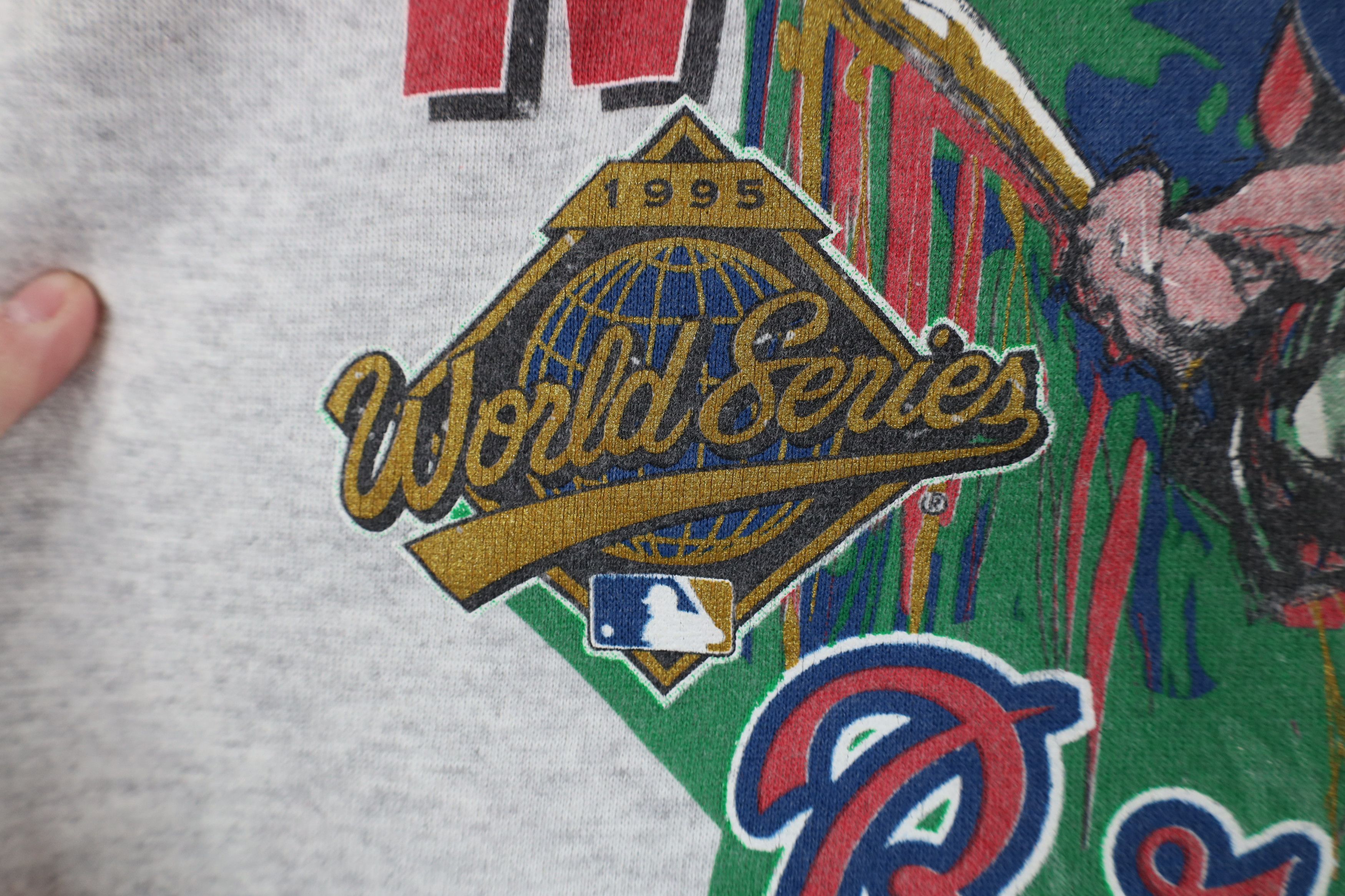 Vintage Vintage 90s Series Atlanta Braves Baseball Sweatshirt USA Size M / US 6-8 / IT 42-44 - 5 Thumbnail