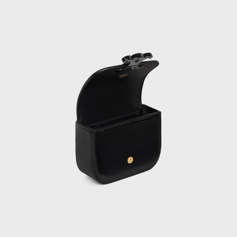 Celine o1w1db10326 10N013GCM Size :OS/ Mini Crossbody Bag in Black Size ONE SIZE - 4 Thumbnail