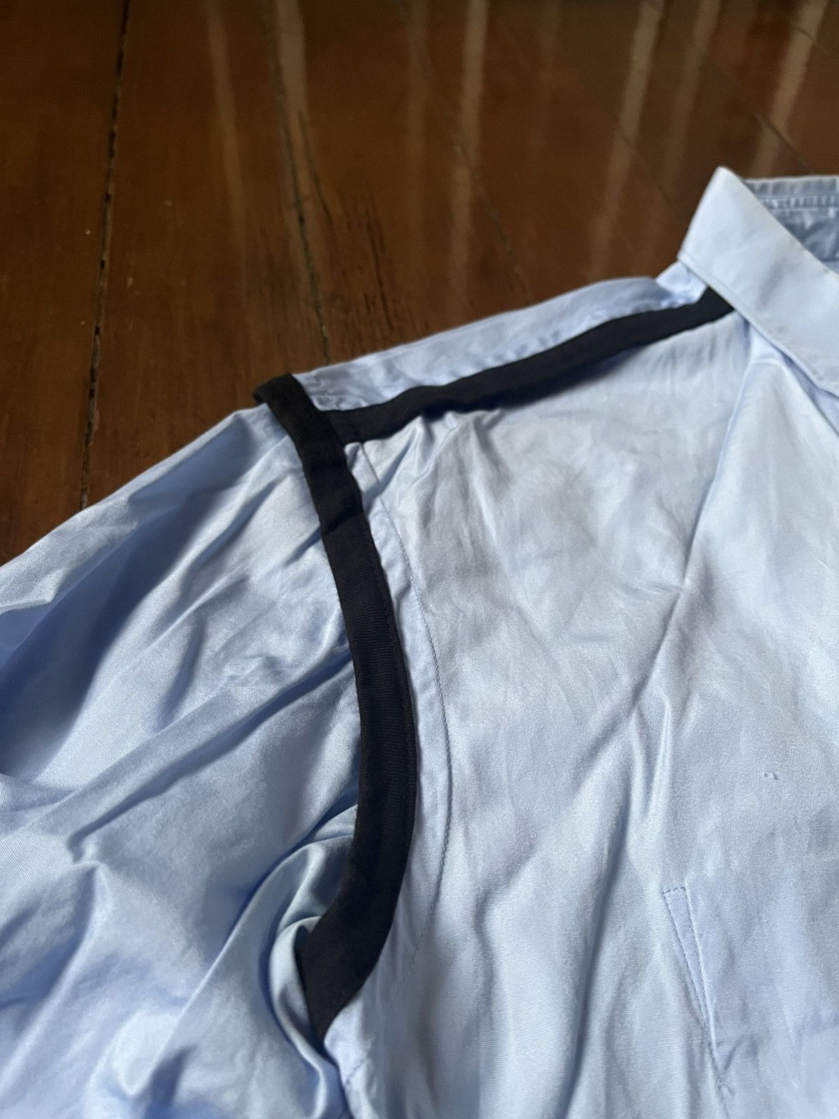 Comme des Garcons SHIRT Comme des Garcons SHIRT Piped Seam Shirt Size US XS / EU 42 / 0 - 4 Thumbnail