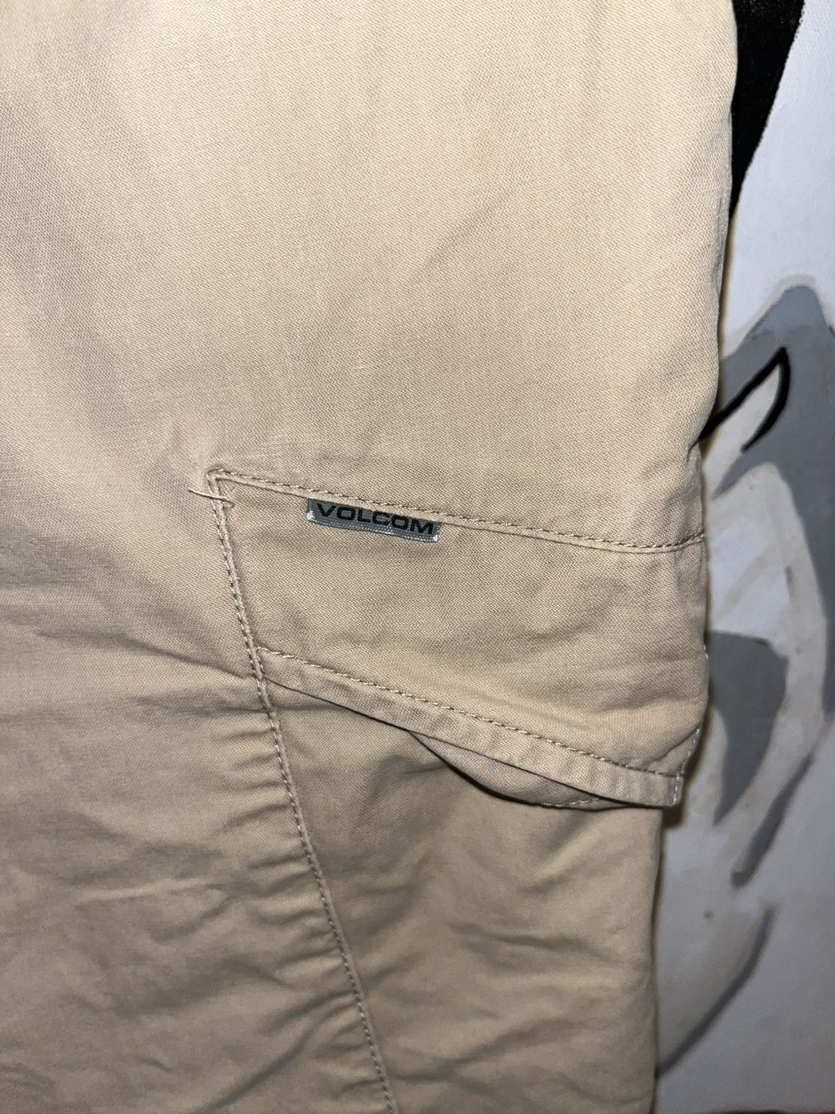 Volcom Volcom Stone cargo shorts 38 khaki Size US 38 / EU 54 - 3 Thumbnail