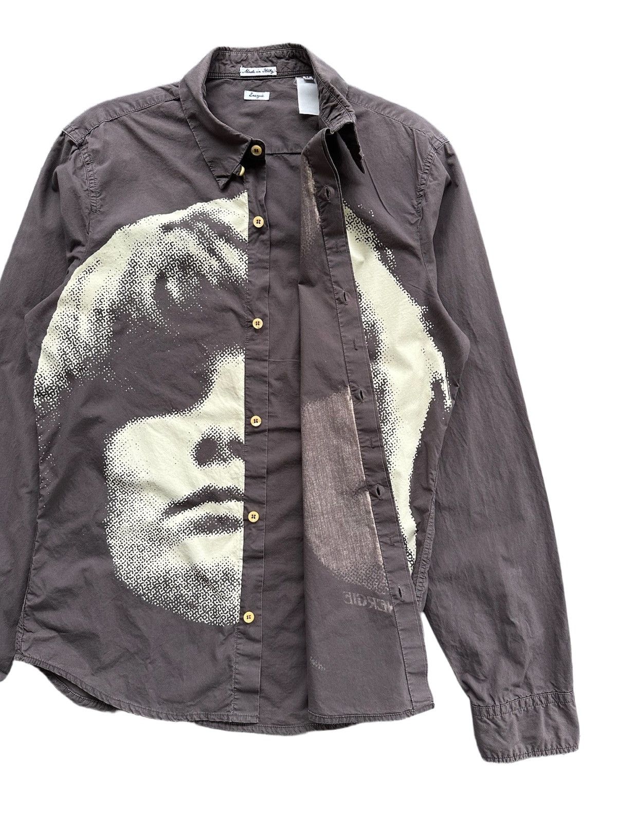 Energie Energie Big Print Button Up Shirt Size US M / EU 48-50 / 2 - 9 Thumbnail