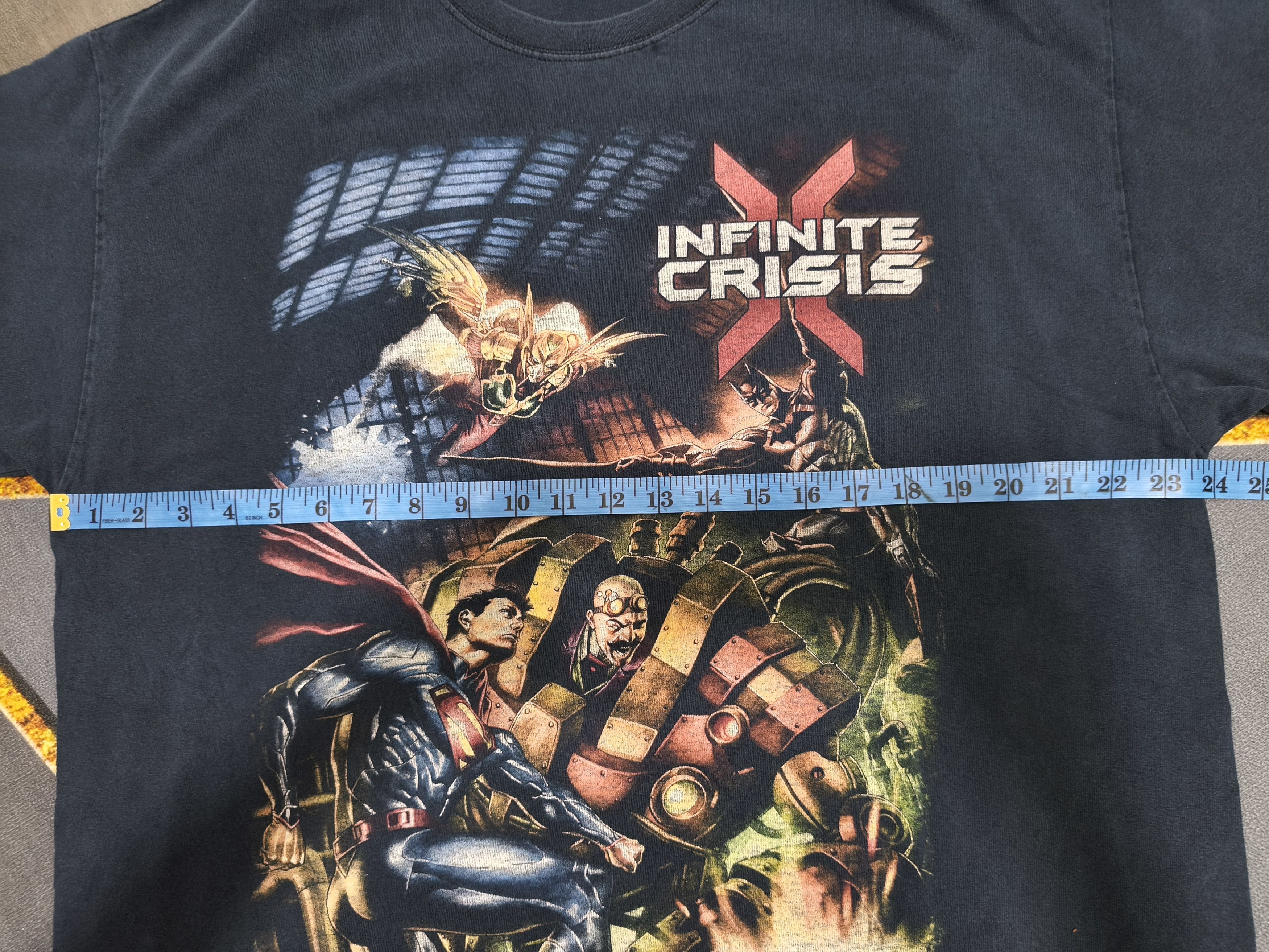 Other Vintage 2000s DC Comics Infinite Crisis T-shirt Size US XL / EU 56 / 4 - 8 Thumbnail