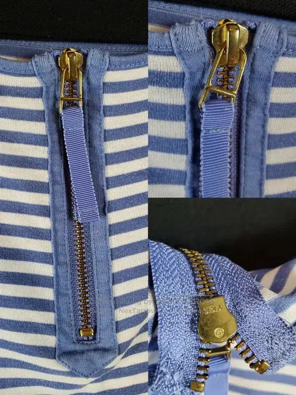 Burberry Burberry Summer Blue Striped Short Sleeve T-Shirt. Size M / US 6-8 / IT 42-44 - 8 Thumbnail