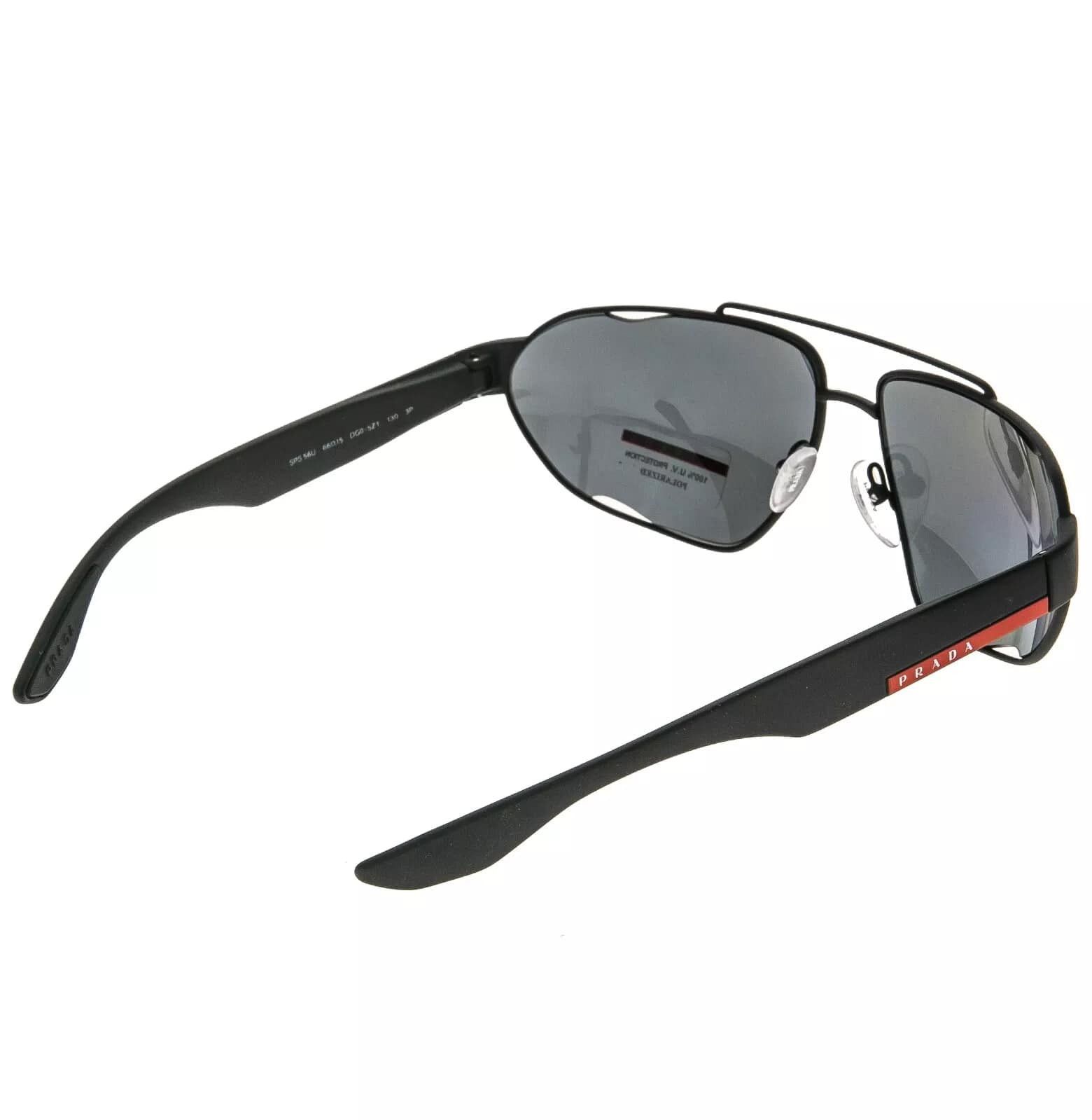 Prada PRADA LINEA ROSSA CORE 56U Black Sport Polarized Oval PS56US Size ONE SIZE - 7 Thumbnail
