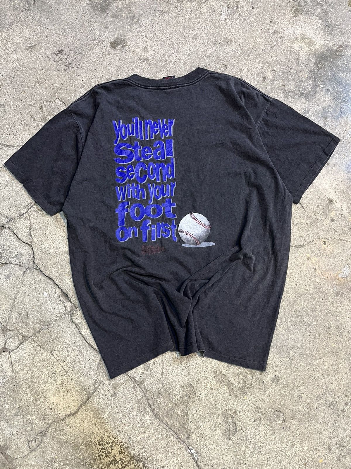 No Fear × Vintage 🔥STEALS🔥Vintage No Fear Backhit Spell Logo Golf Ball Tee 90s Size US XL / EU 56 / 4 - 1 Thumbnail