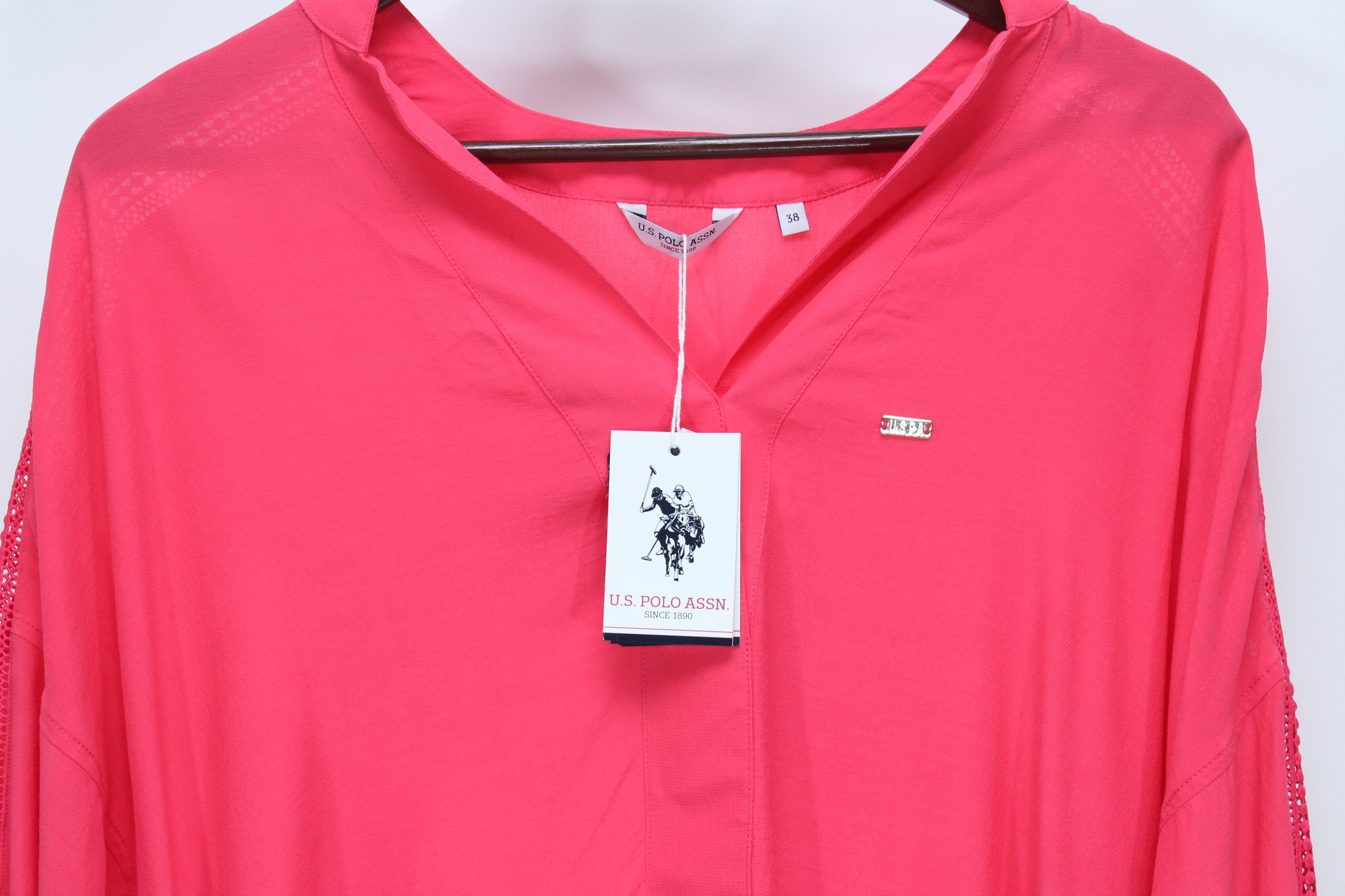 U.S. Polo Assn. US Polo Assn Blouse Womens Size 38 New Authentic Size XS / US 0-2 / IT 36-38 - 4 Thumbnail