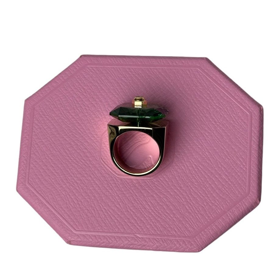Swarovski Swarovski Numina cocktail ring Octagon cut, Green 7 / 55 Size ONE SIZE - 4 Thumbnail
