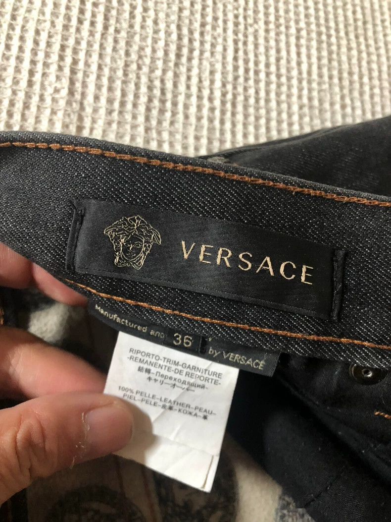 Versace Versace Temperament denim trousers Size US 36 / EU 52 - 5 Thumbnail