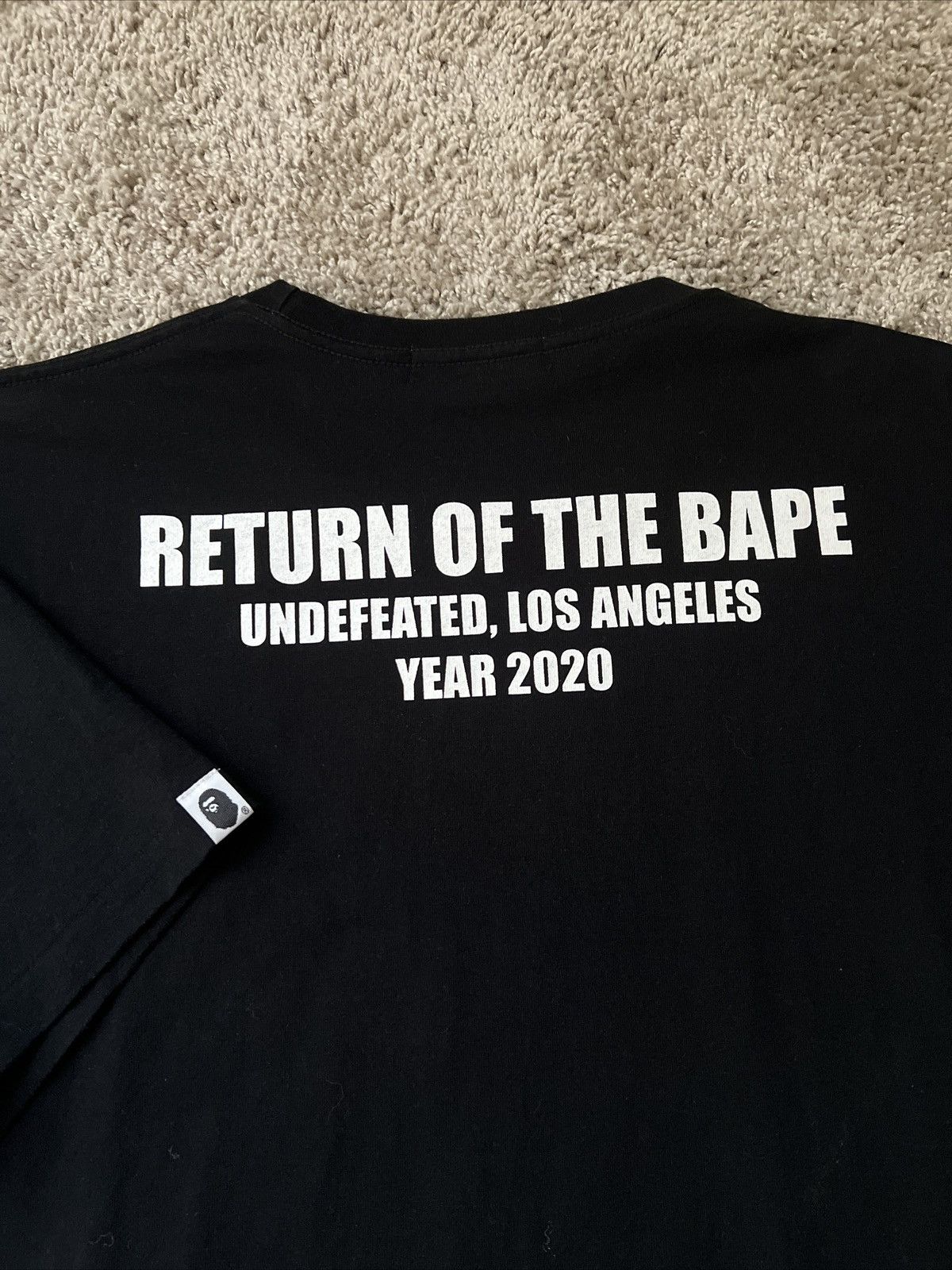 Bape × Undefeated Bape x UNDFTD LA 2020 Tee Size US XL / EU 56 / 4 - 3 Thumbnail