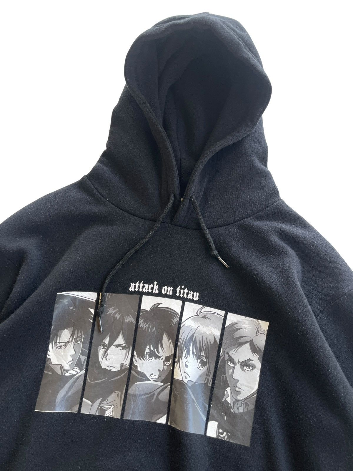 Cartoon Network Japan Anime Attack On Titan Character Hoodies Size US L / EU 52-54 / 3 - 5 Thumbnail