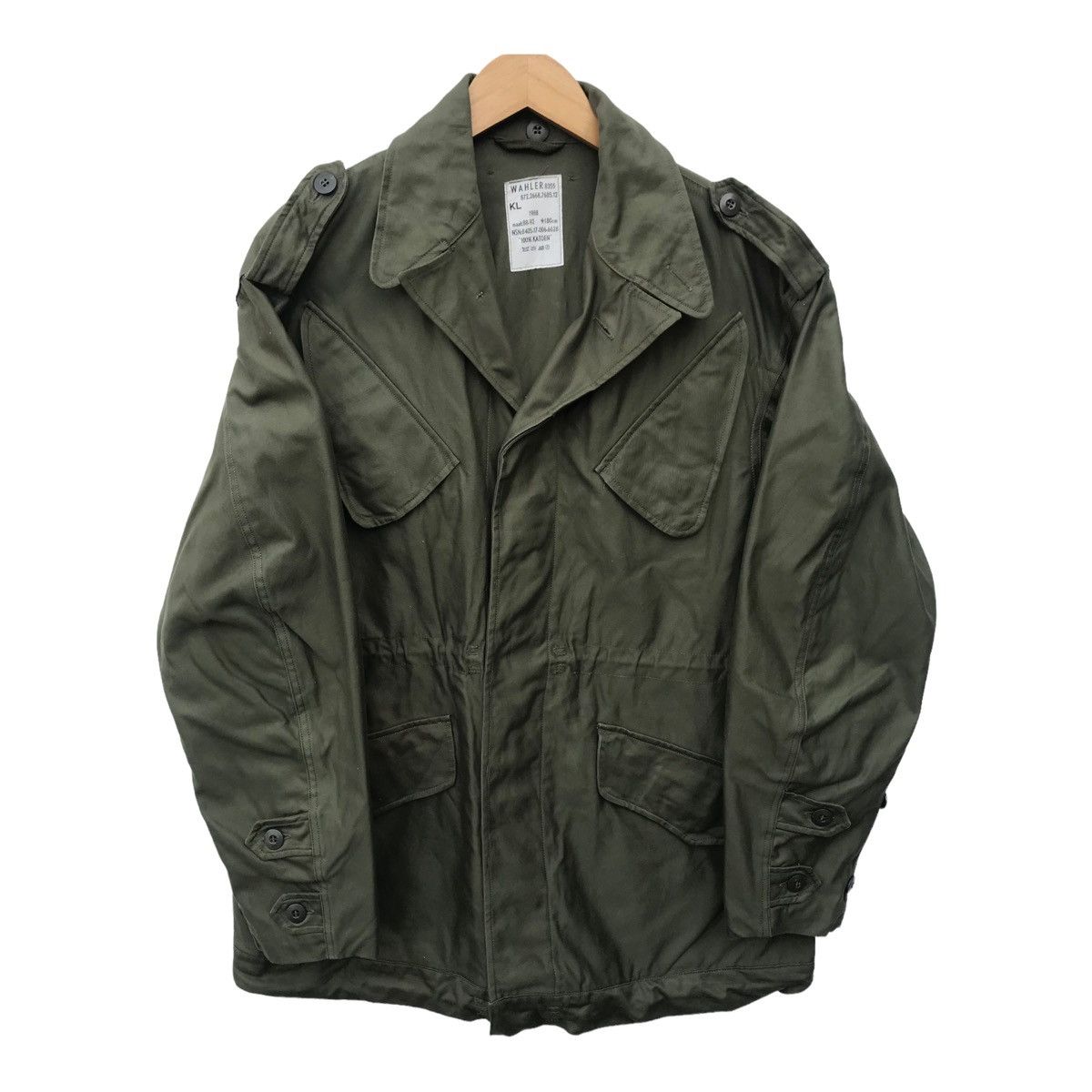 Vintage Vintage 1988 Dutch Army Military Field Jacket Size US M / EU 48-50 / 2 - 2 Thumbnail