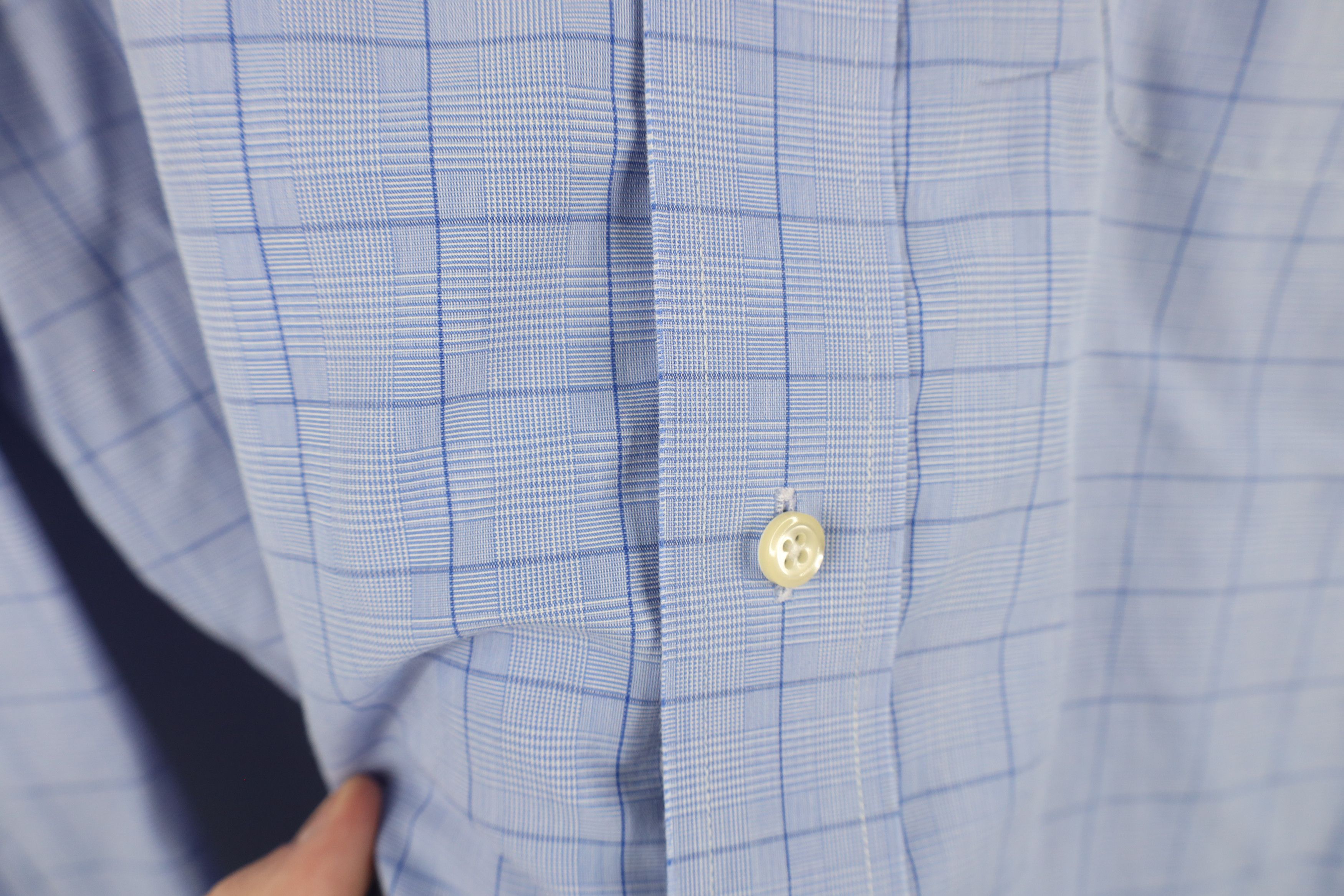 Brooks Brothers × Vintage Vintage 90s Brooks Brothers Fit Non Iron Button Shirt Plaid Size US M / EU 48-50 / 2 - 7 Thumbnail