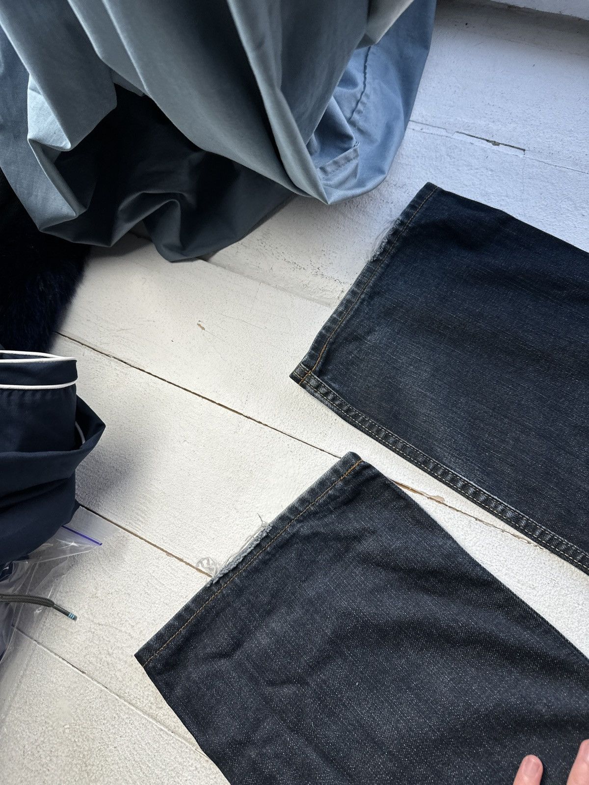 Levi's 🚨Vintage 90s Levis Jeans 506 LEGEND y2k dark Wash Denim Size US 35 - 11 Thumbnail