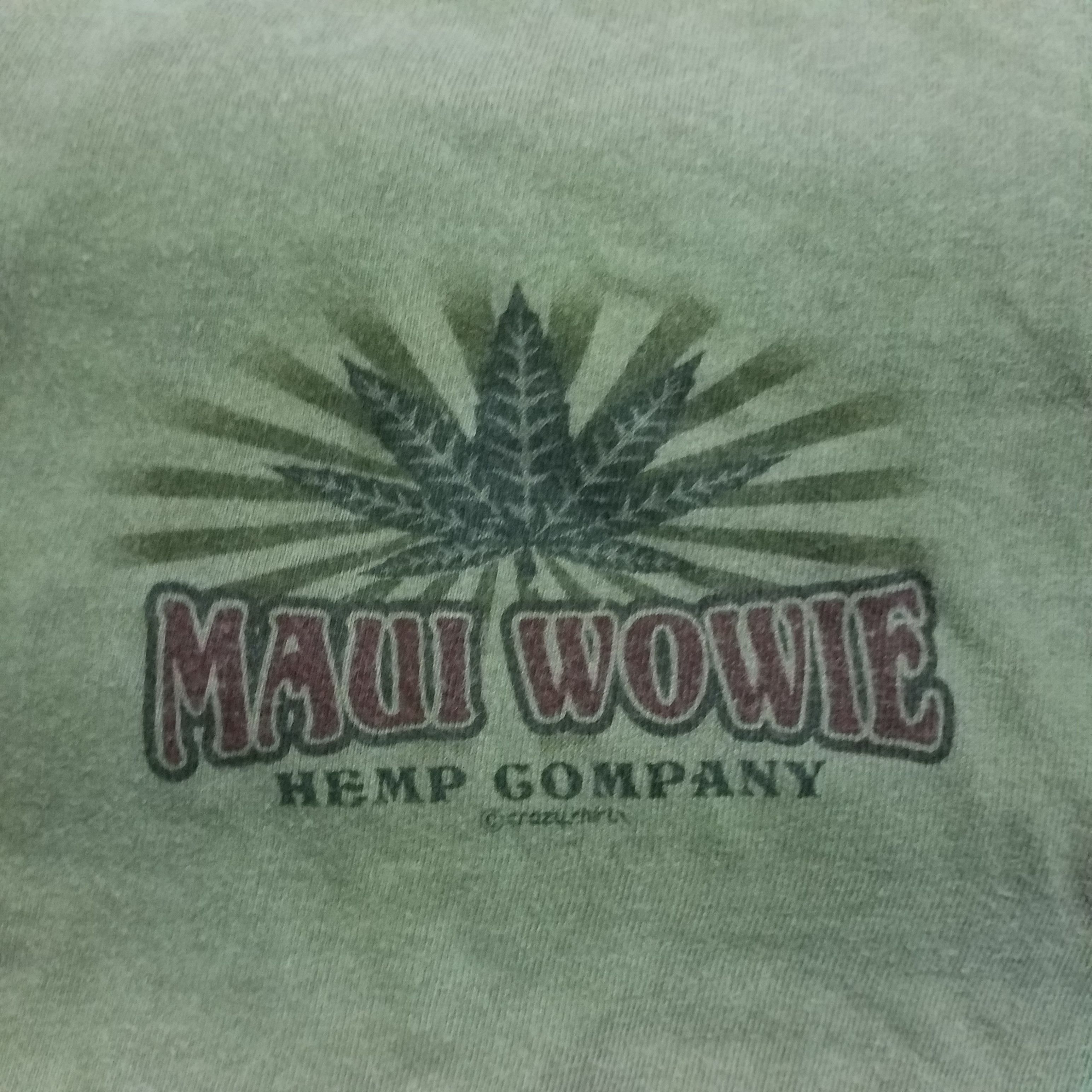 Other MAUI WOWIE HEMP COMPANY CRAZY SHIRT Size US L / EU 52-54 / 3 - 2 Thumbnail
