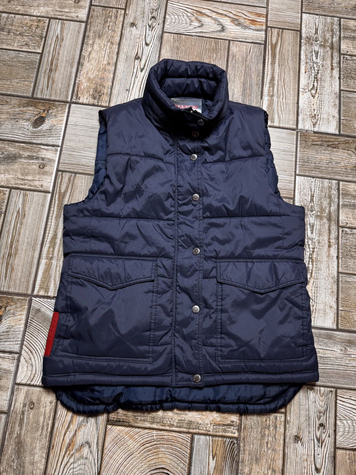 Prada Prada vest womens vintage size M-L Size L / US 10 / IT 46 - 1 Thumbnail