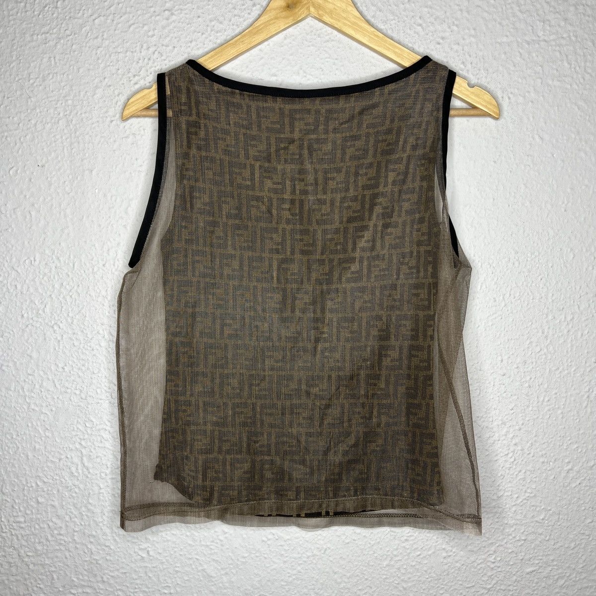 Fendi Fendi Roma Top Zucca Monogram Brown Black Size S / US 4 / IT 40 - 9 Thumbnail
