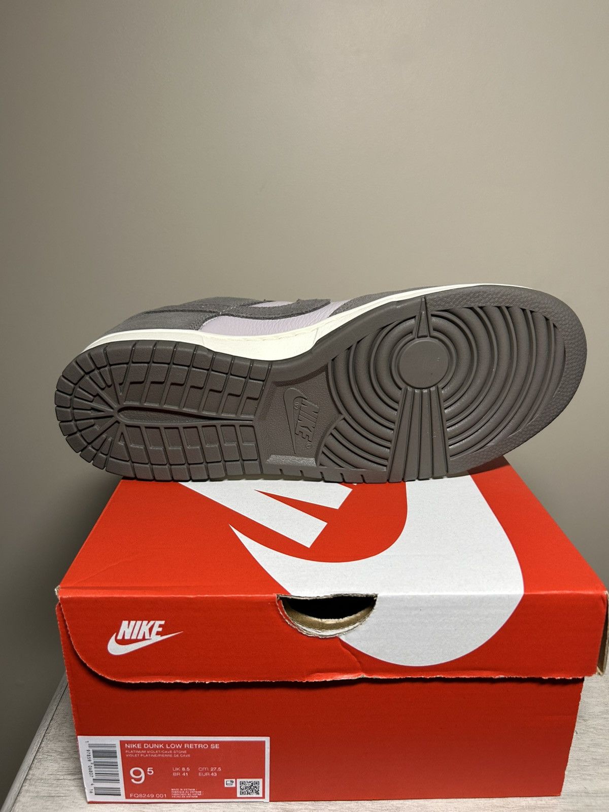 Nike Nike Dunk Low SE ‘Platinum Violet Cave Stone’ Size US 9.5 / EU 42-43 - 5 Thumbnail