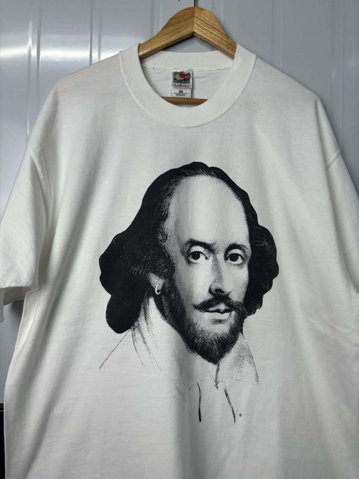Vintage RARE! Vintage 90’s Shakespeare & Beethoven Promo Art Size US XL / EU 56 / 4 - 3 Thumbnail
