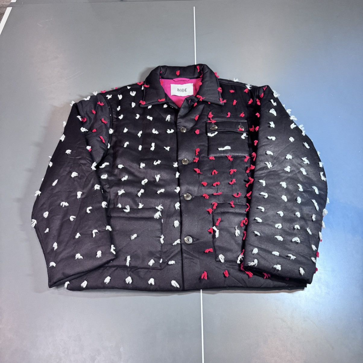 Bode Bode Duo Handtie Quilt embellished Jacket M/L Size US M / EU 48-50 / 2 - 1 Thumbnail