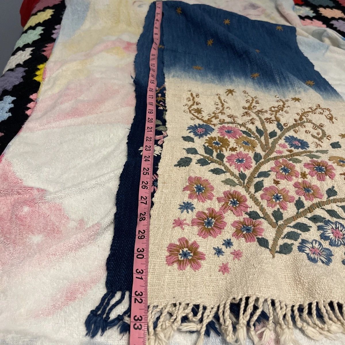 Other Bhukram Shawl Hand Embroidered Size ONE SIZE - 3 Thumbnail