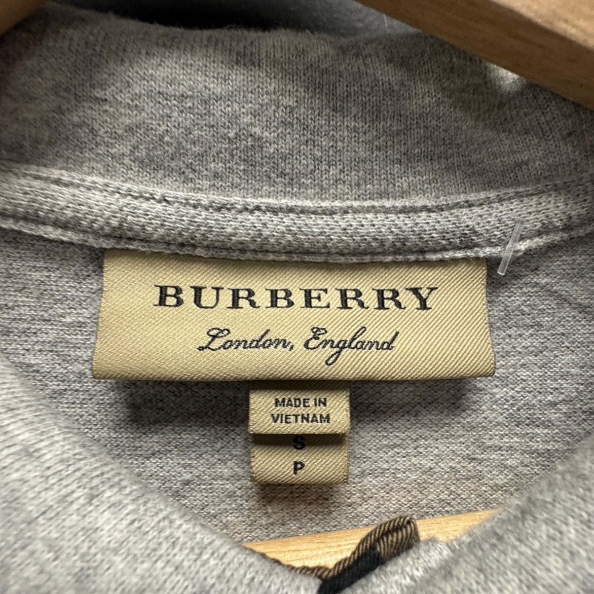 Burberry BURBERRY Eddie Polo-Shirt Grey Size US S / EU 44-46 / 1 - 3 Thumbnail