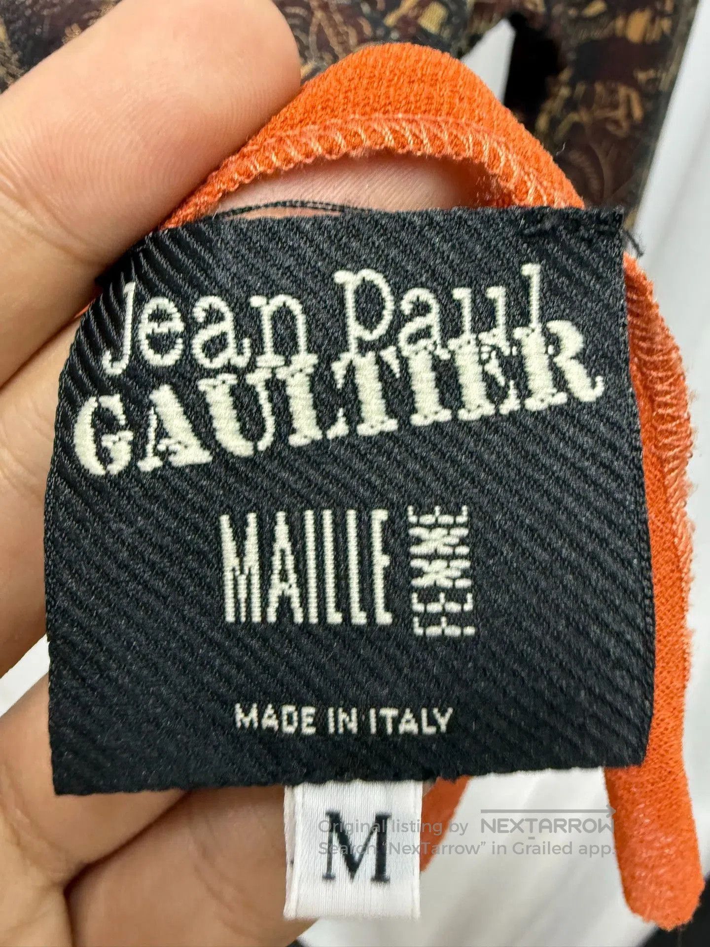 Jean Paul Gaultier Jean Paul Gaultier Mesh Double Layer Top. Size US M / EU 48-50 / 2 - 6 Thumbnail