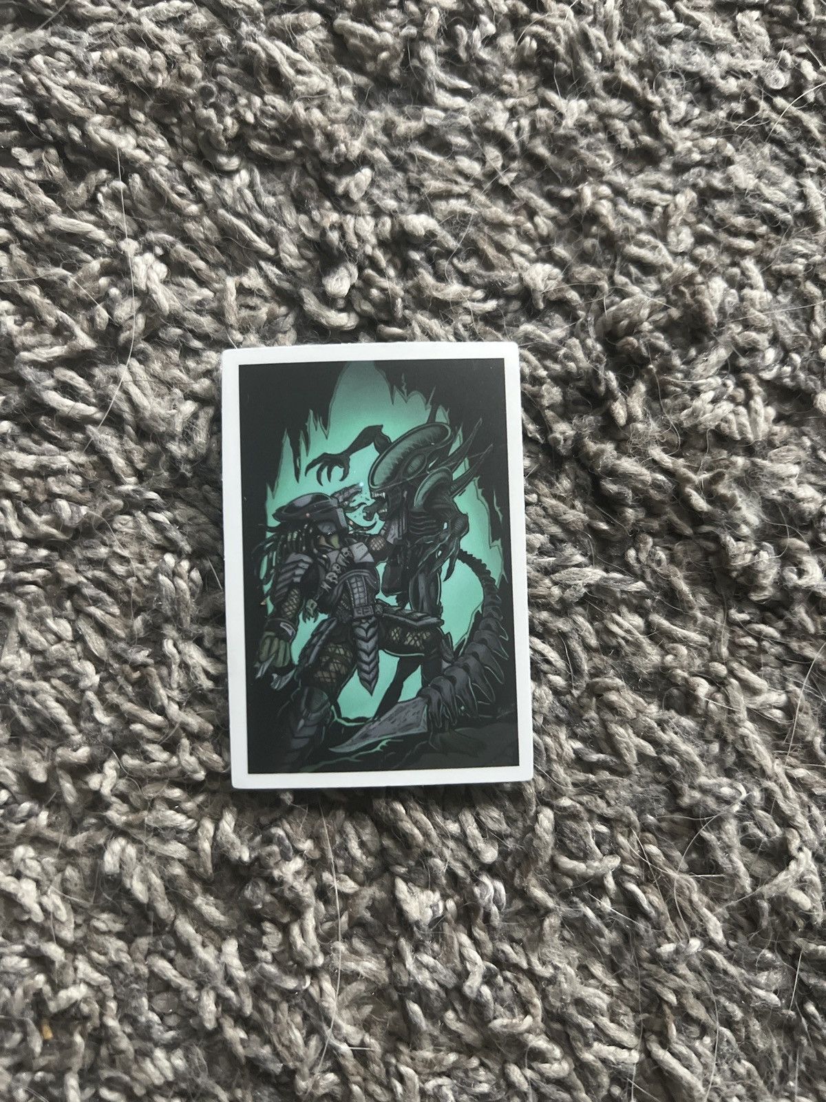 Hypebeast Alien Vs. Predator Fight Sticker Size ONE SIZE - 1 Thumbnail