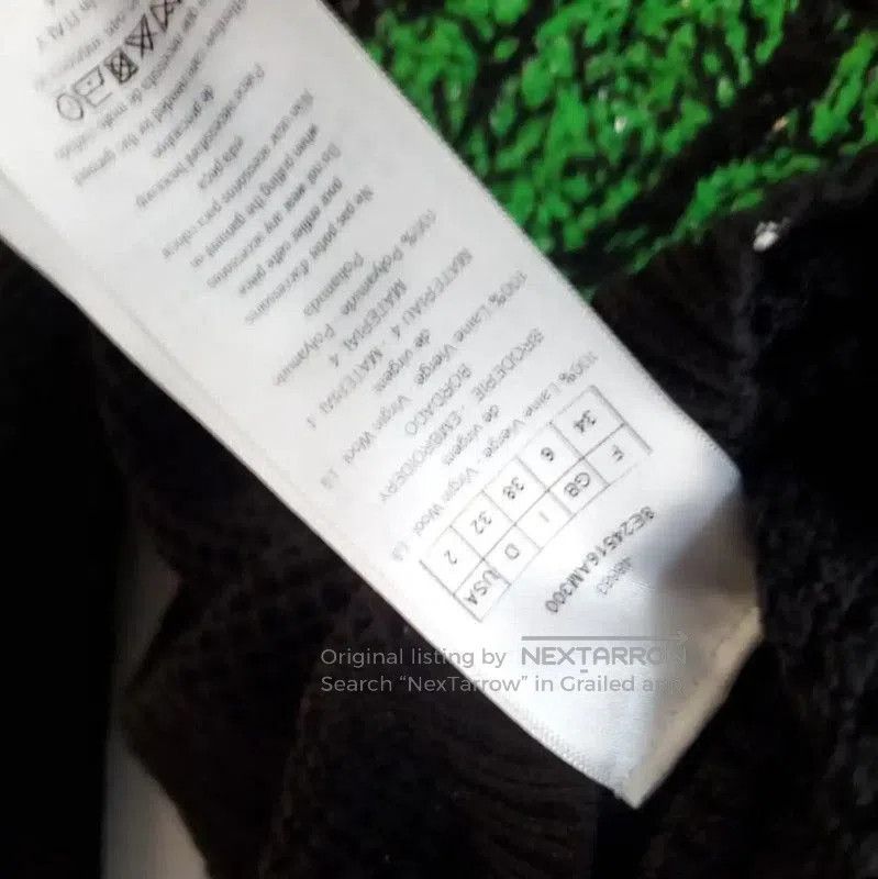 Dior Dior Black Cotton Embroidered Long Sleeve Top . Size XS / US 0-2 / IT 36-38 - 4 Thumbnail