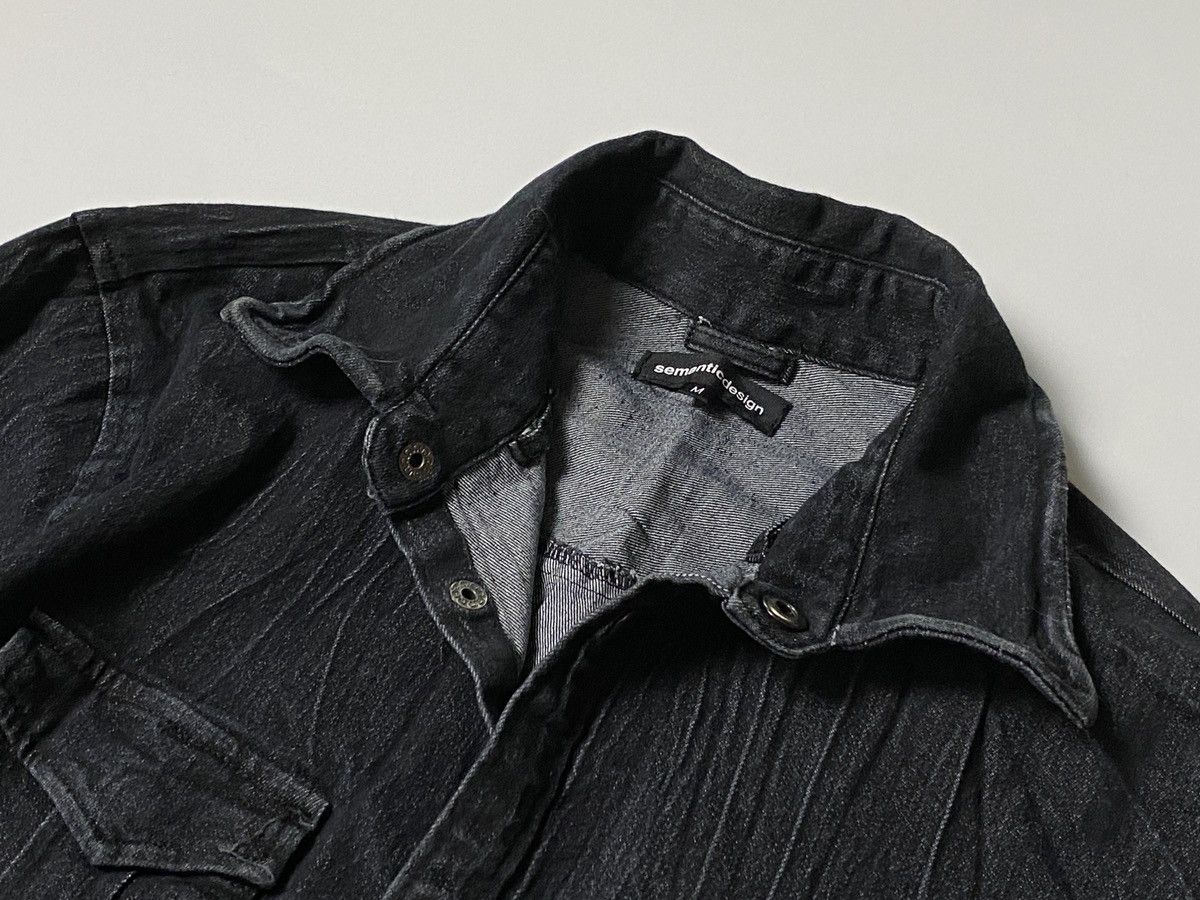 Le Grande Bleu (L.G.B.) × Tornado Mart × semanticdesign Rare! Pleated Light Denim by Semantic Design Size US M / EU 48-50 / 2 - 3 Thumbnail