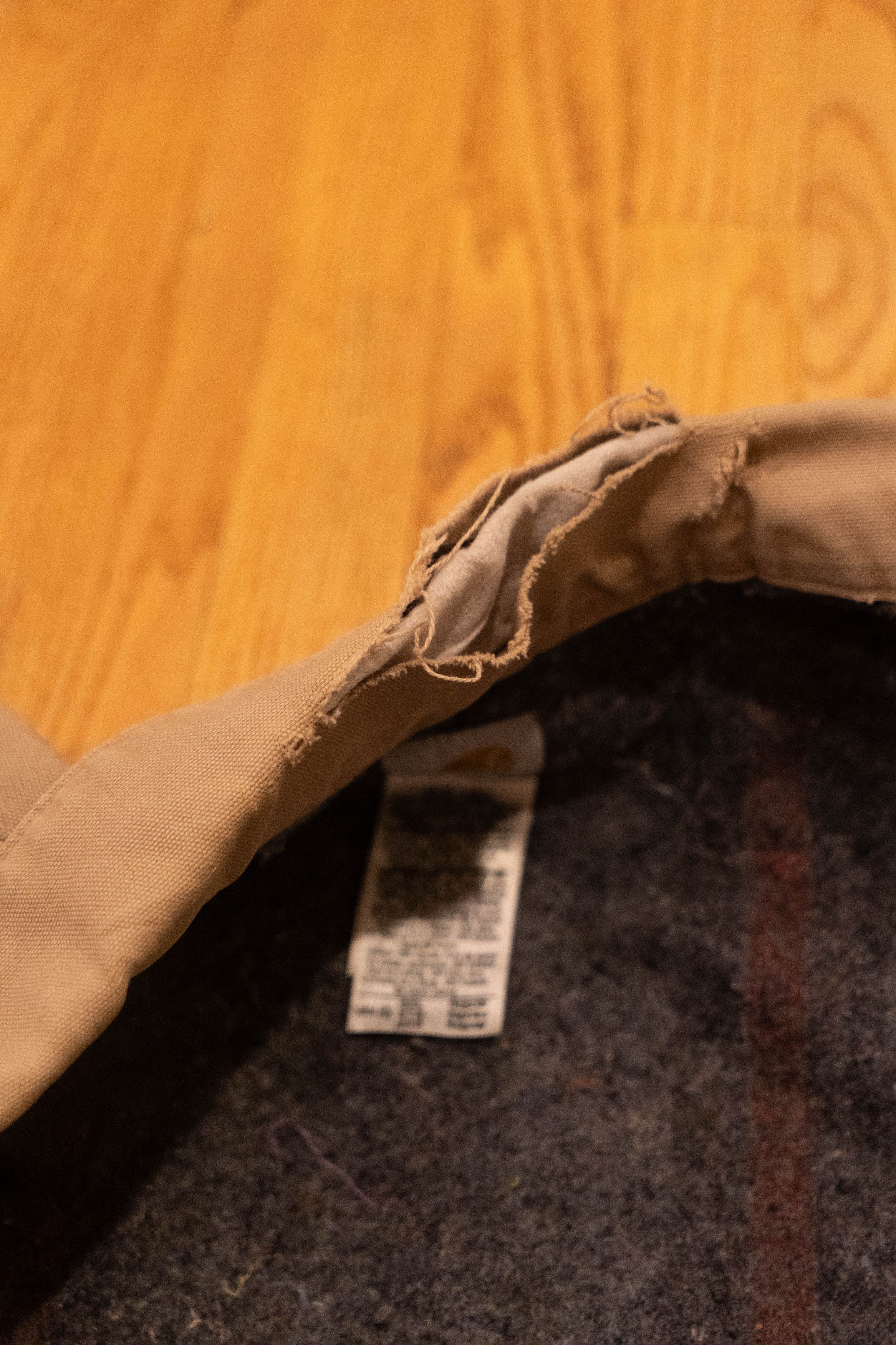 Carhartt × Vintage Carhartt Detroit Jacket Distressed Thrashed Sand Size US XXL / EU 58 / 5 - 8 Thumbnail