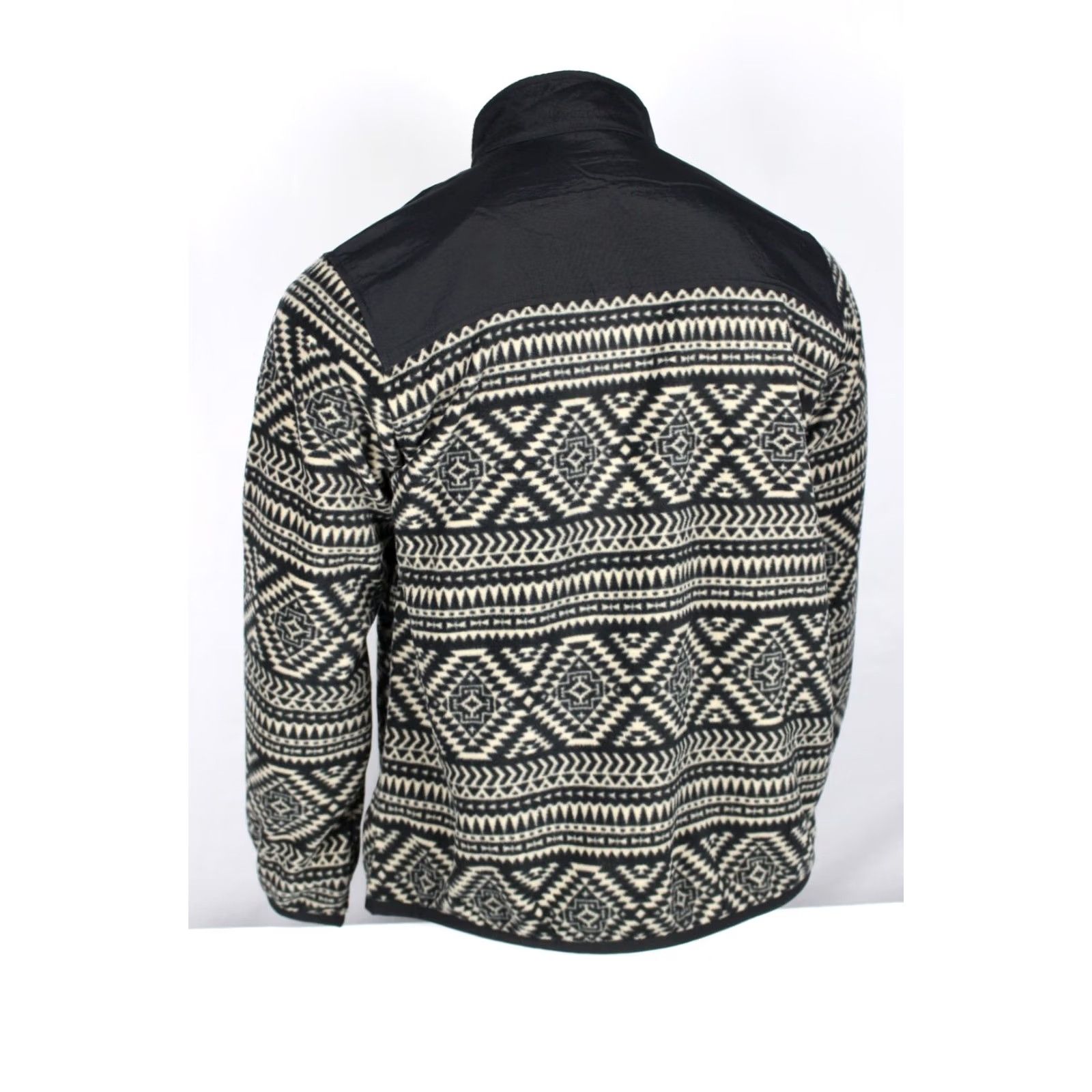 Ariat Ariat Men's Basis Fleece Sweater 1/4 Zip Pullover L Black Southwest Sweatshirt Geometric Pattern Sweater Size US L / EU 52-54 / 3 - 2 Thumbnail