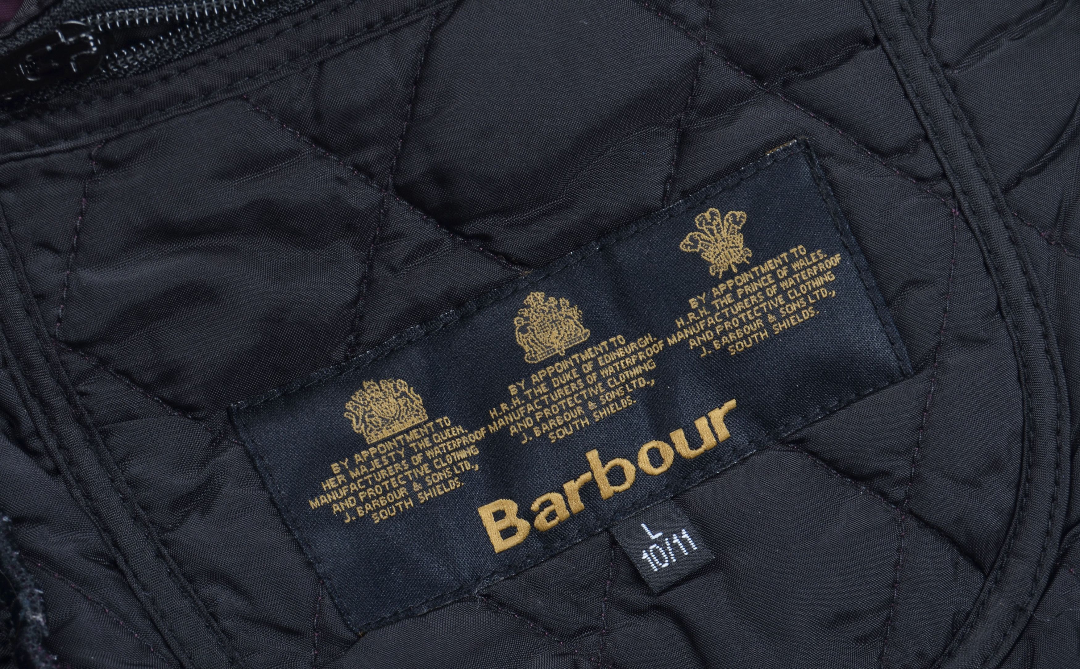 Barbour Barbour Shaped Liddesdale Youth Quilted Purple Jacket Size S / US 4 / IT 40 - 10 Thumbnail