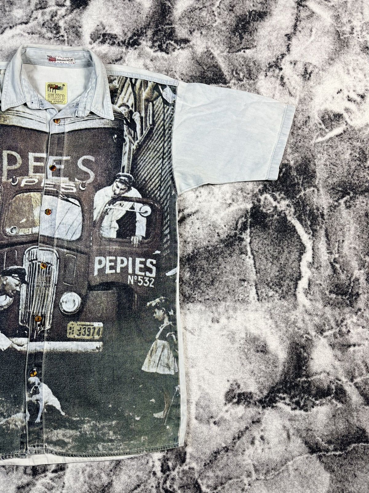 Other Vintage Graphic Button Shirt All Over Print Size US L / EU 52-54 / 3 - 3 Thumbnail