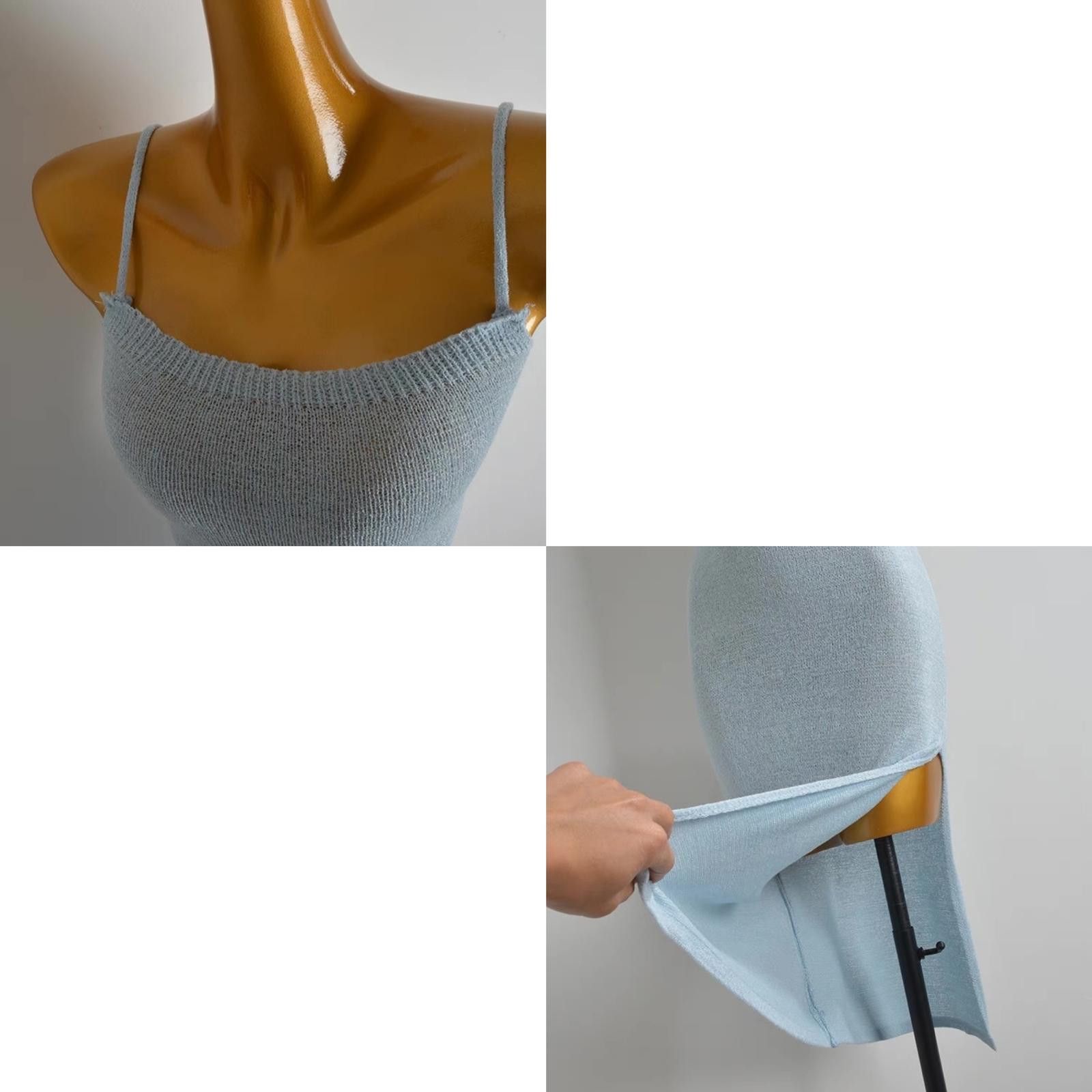 Japanese Brand Dreamy light blue bodycon dress Size ONE SIZE - 8 Thumbnail